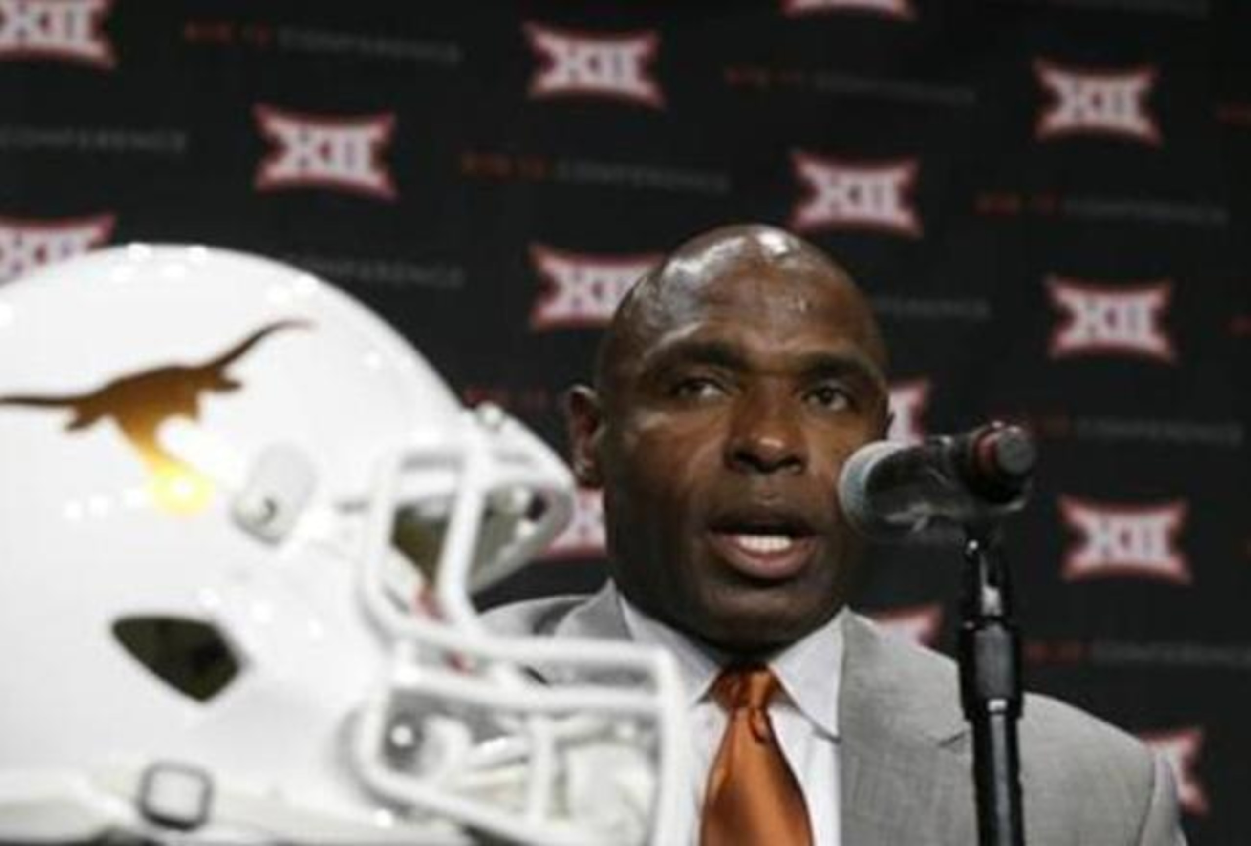 Texas coach Charlie Strong