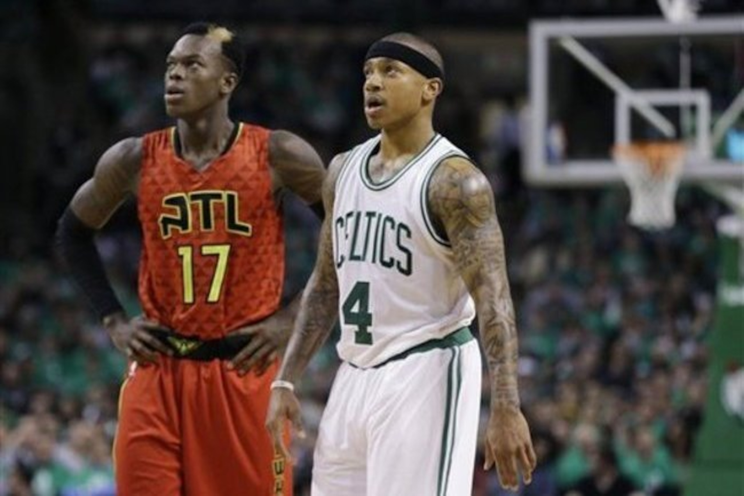 Isaiah Thomas (right)