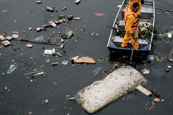 The cleanup effort is getting there.