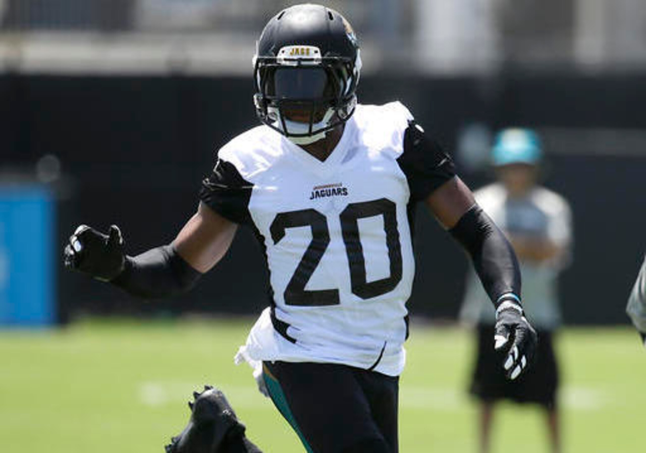 Rookie Jalen Ramsey appeared to be 100 percent at the onset of Jaguars camp.