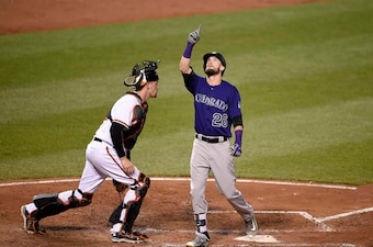 David Dahl made a strong impression during his first week with the Colorado Rockies.