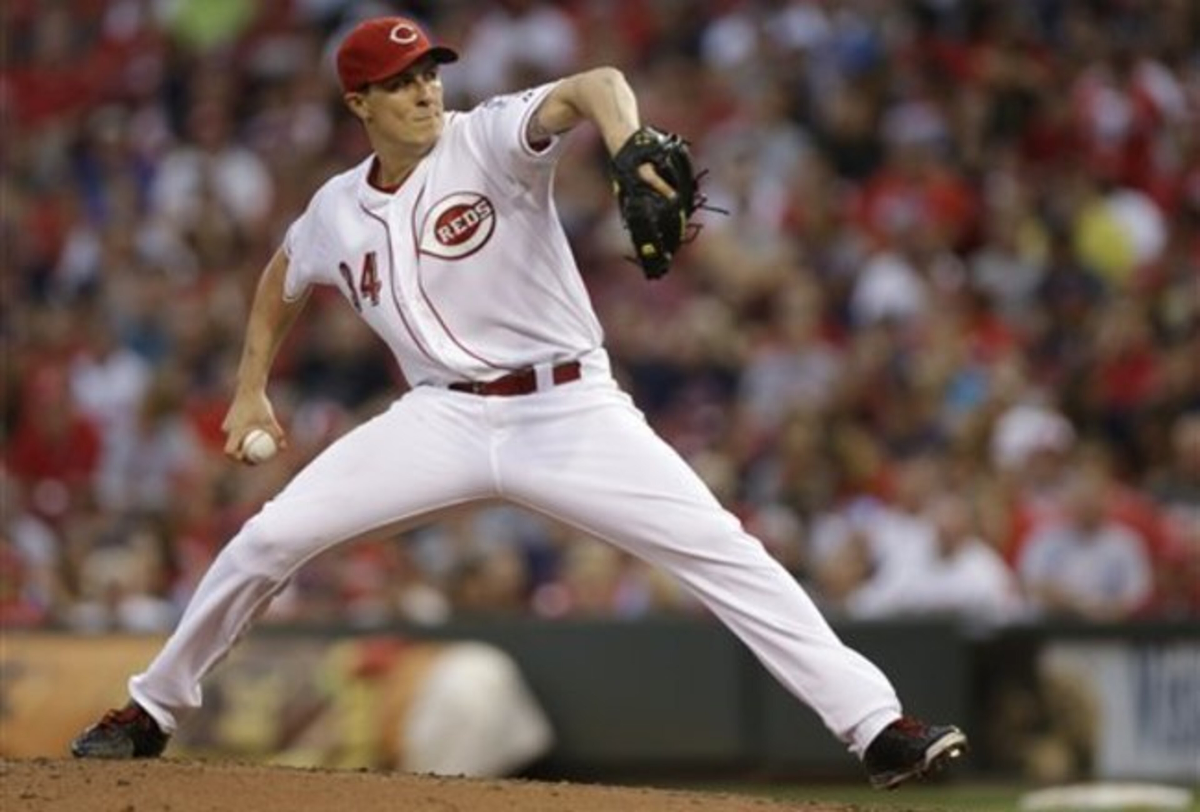 Homer Bailey made his first start since undergoing Tommy John surgery last year on Sunday.