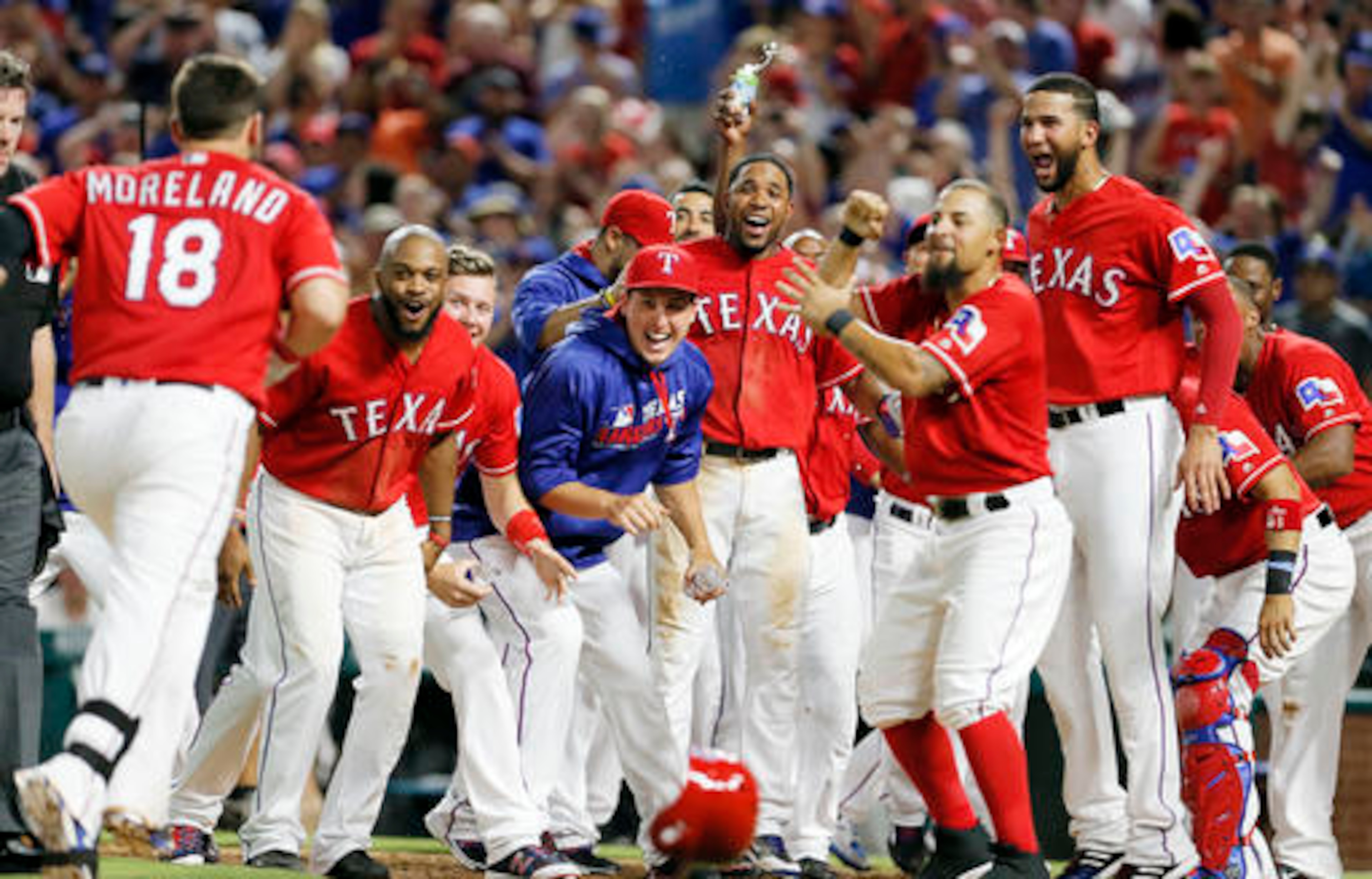Mitch Moreland has hit five home runs in his last six contests.