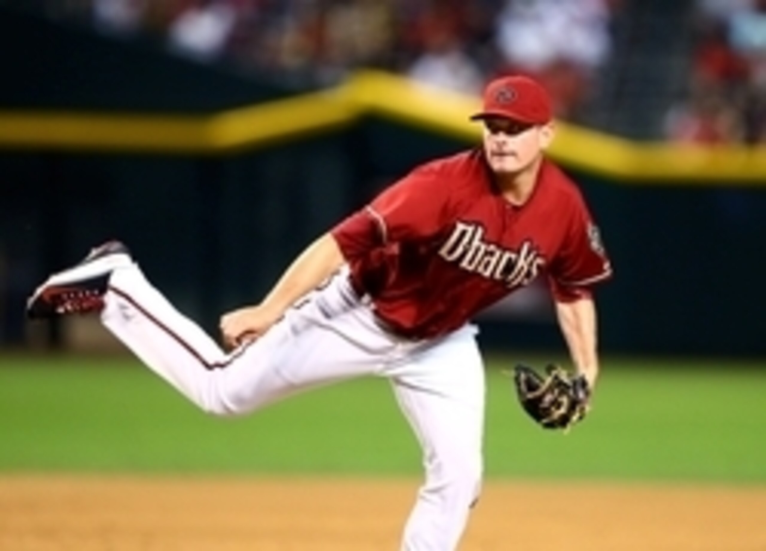 Reliever Daniel Hudson wound up staying put after hearing his name come up in trade talks.