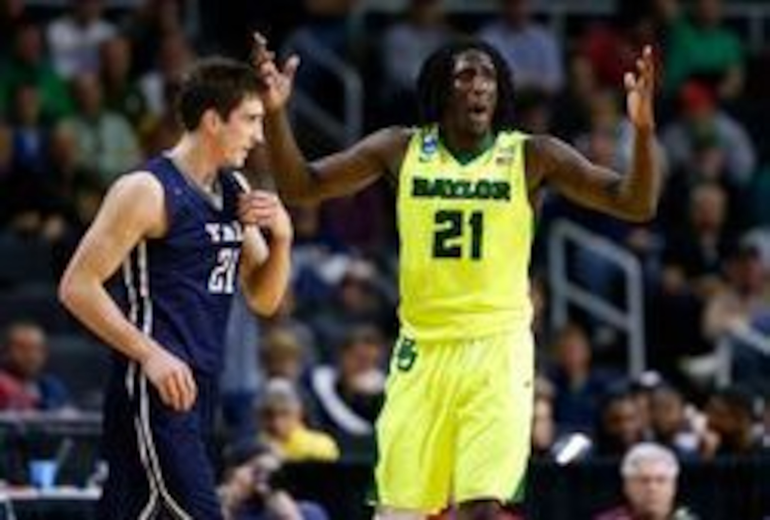 How could Yale out-rebound Baylor?