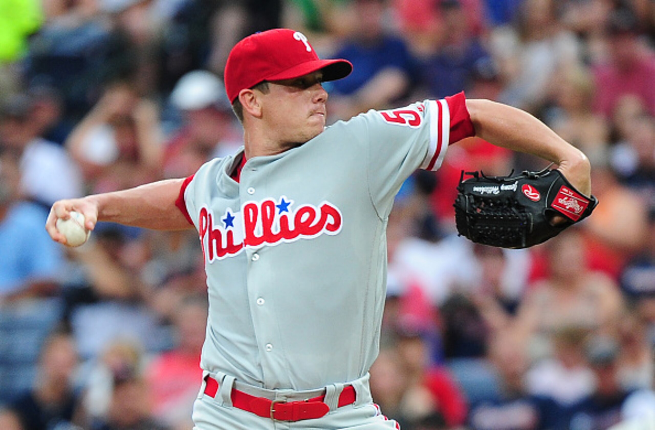 The Philadelphia Phillies did not trade Jeremy Hellickson, who will become a free agent after the season.