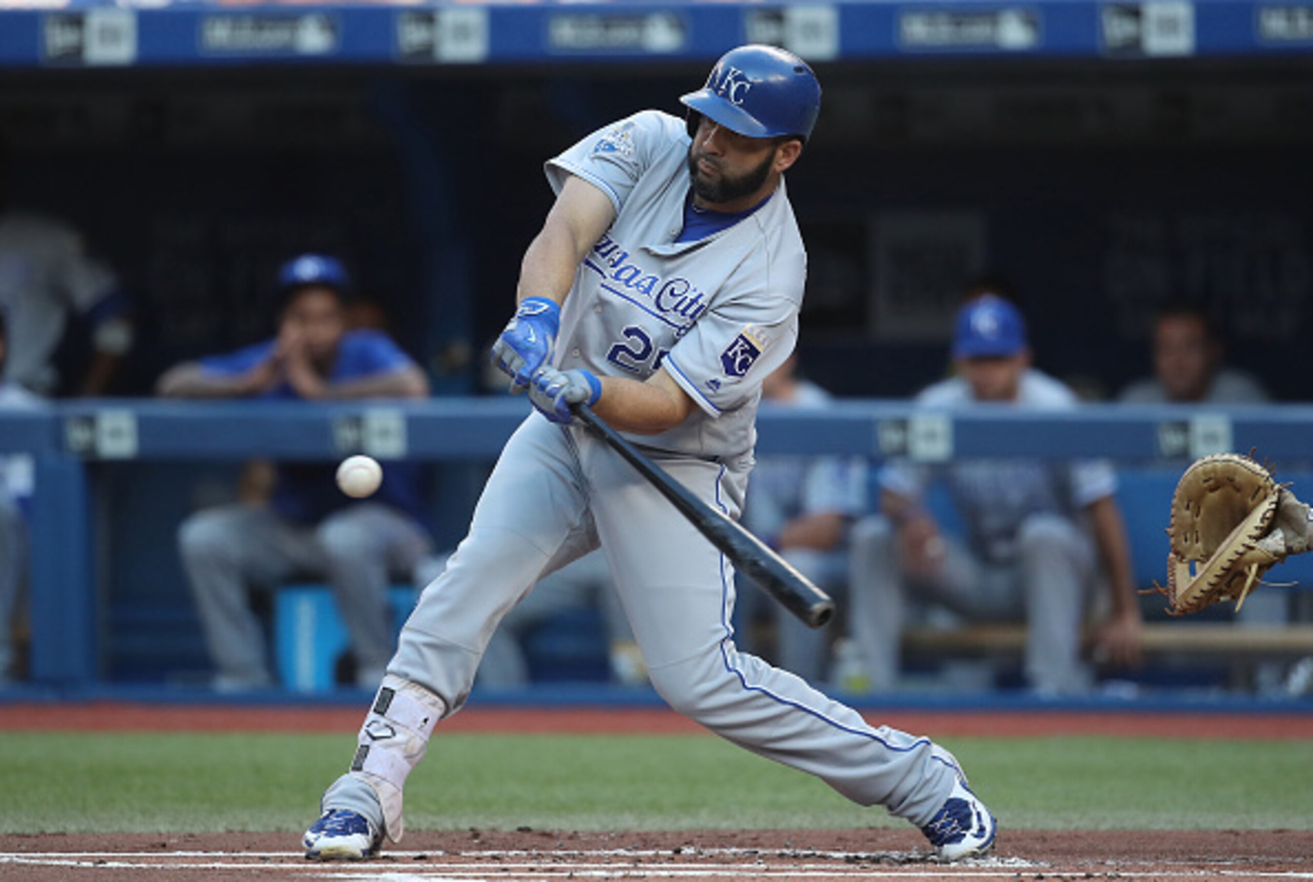 Kendrys Morales is expendable with the Kansas City Royals out of the playoff race.