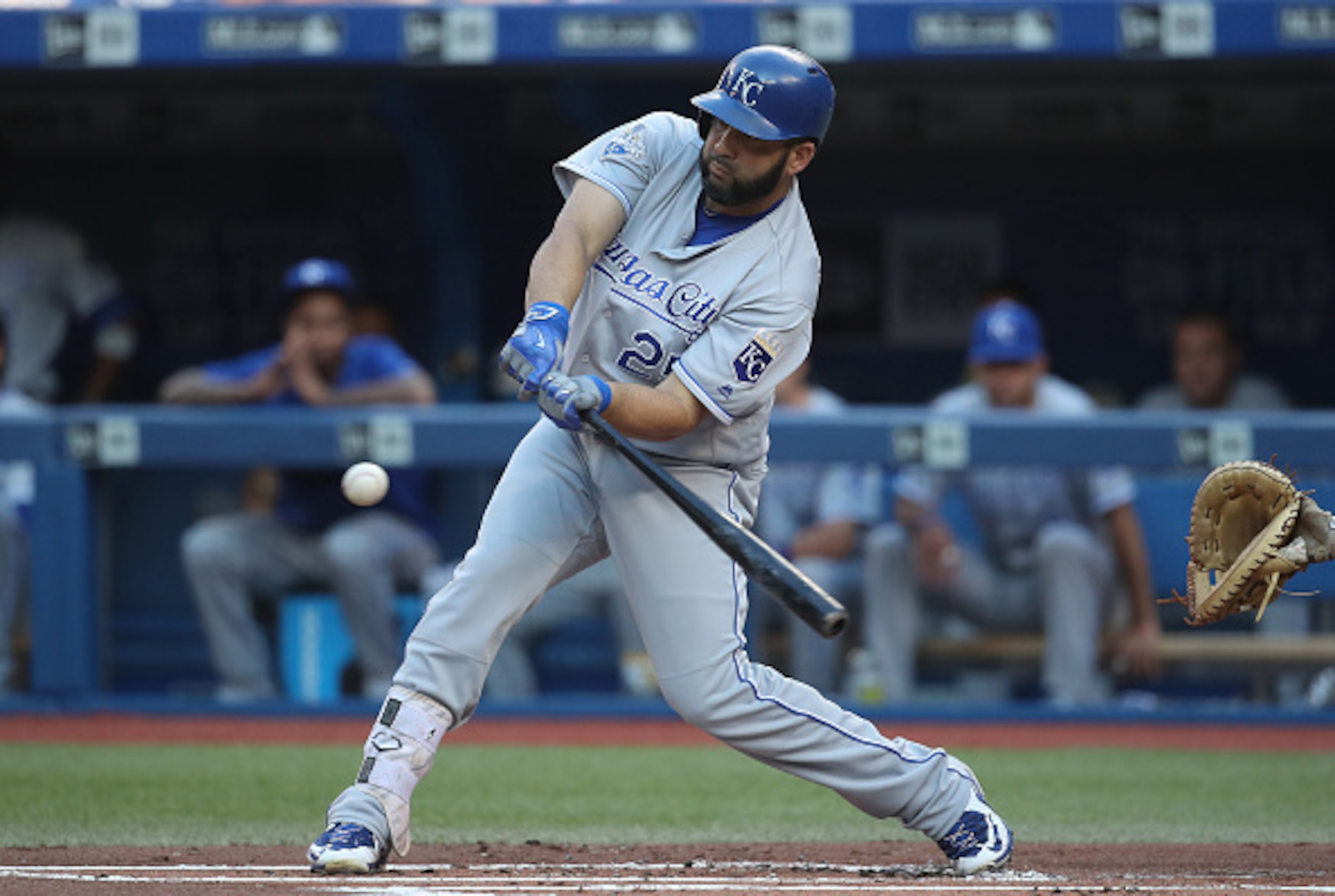 Kendrys Morales is expendable with the Kansas City Royals out of the playoff race. Kendrys Morales is expendable with the Kansas City Royals out of the playoff race.