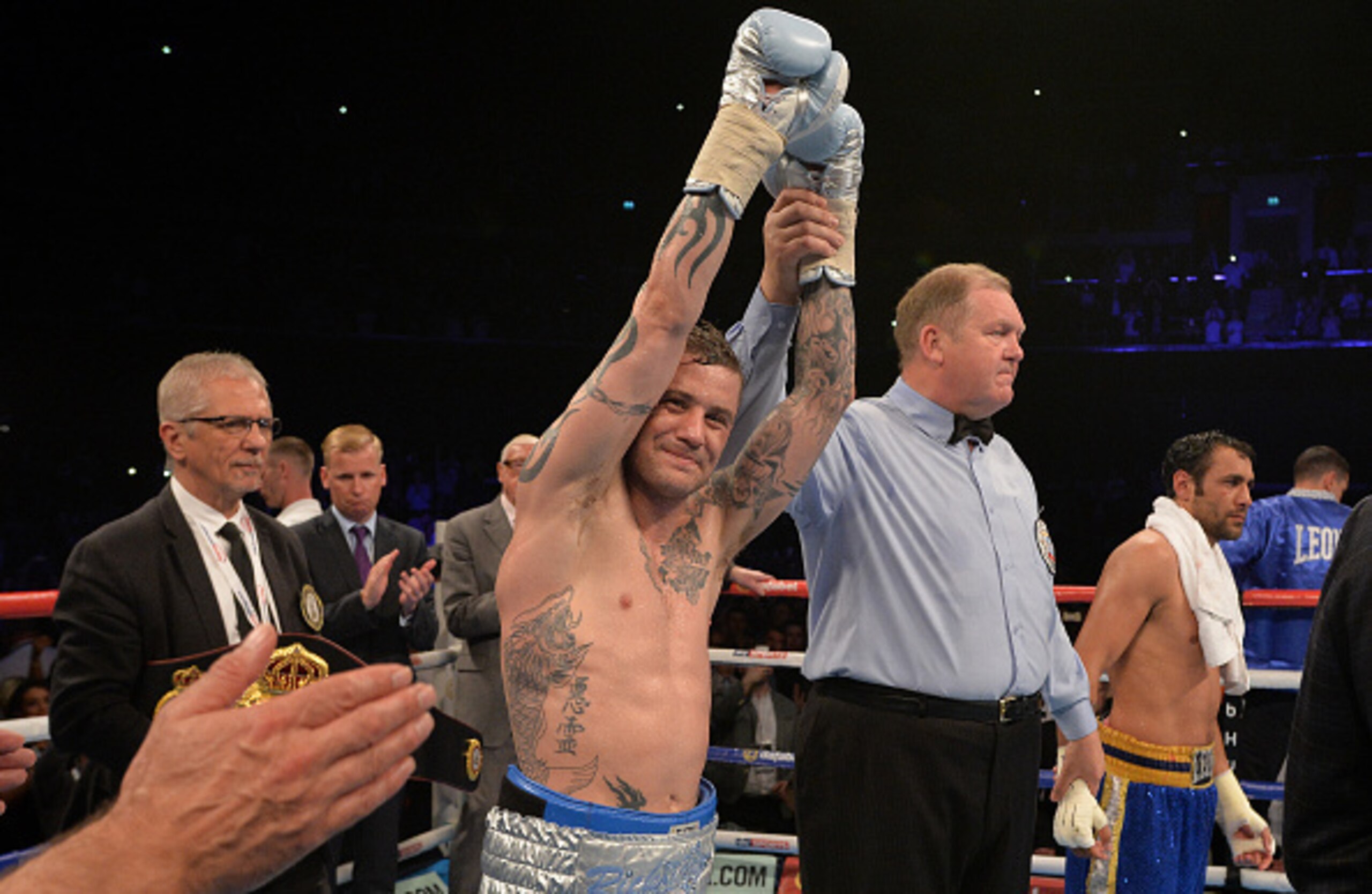 Ricky Burns made history with victory over Michele Di Rocco.