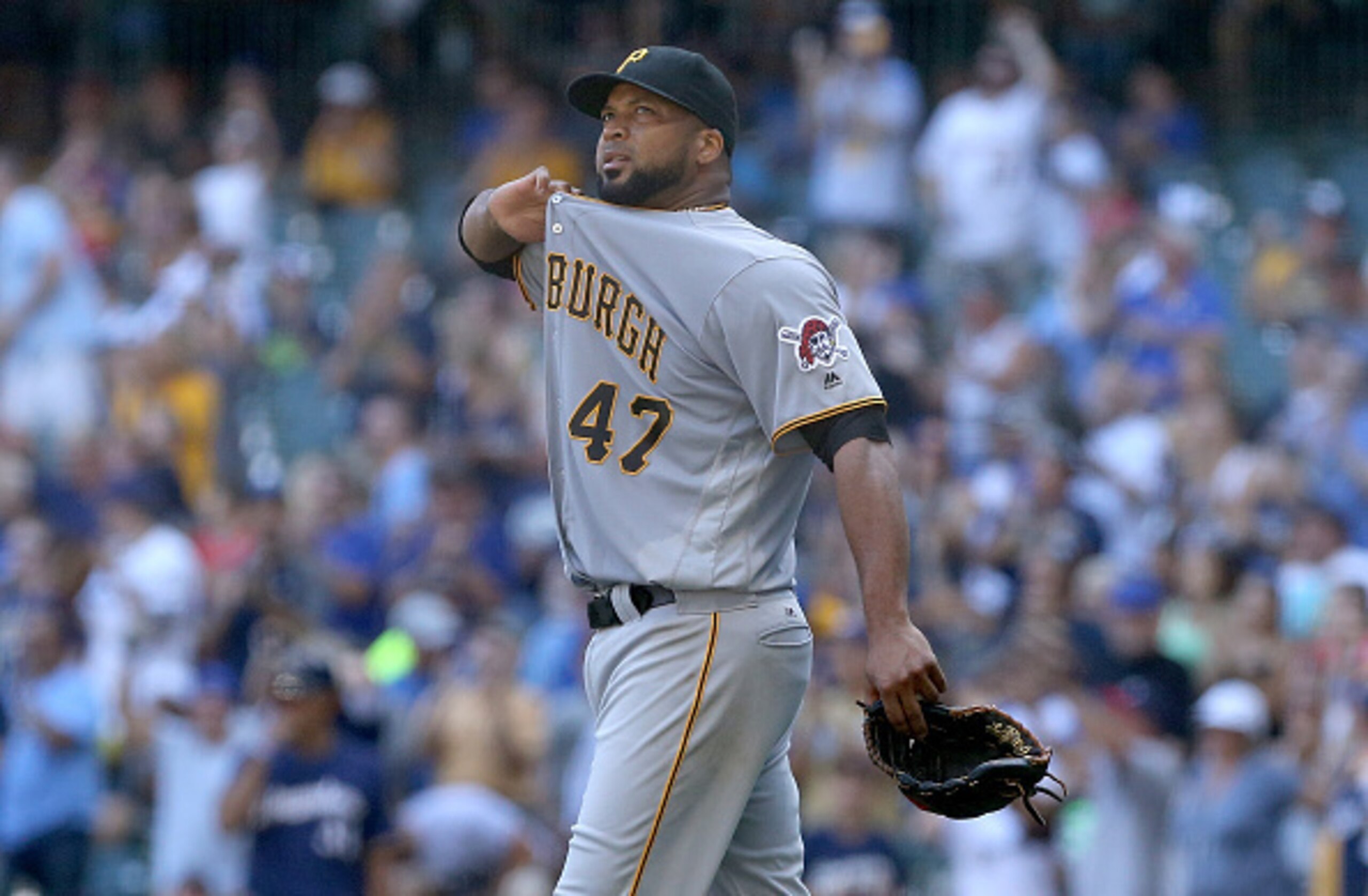 In search of pitching, the Toronto Blue Jays landed Francisco Liriano from the Pirates. In search of pitching, the Toronto Blue Jays landed Francisco Liriano from the Pirates.