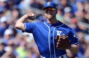 Hunter Dozier is starting to live up to his status as a former first-round pick.