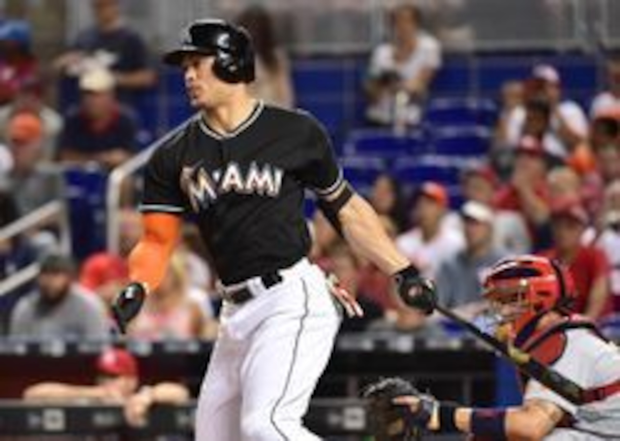Giancarlo Stanton is locked up through at least 2020.