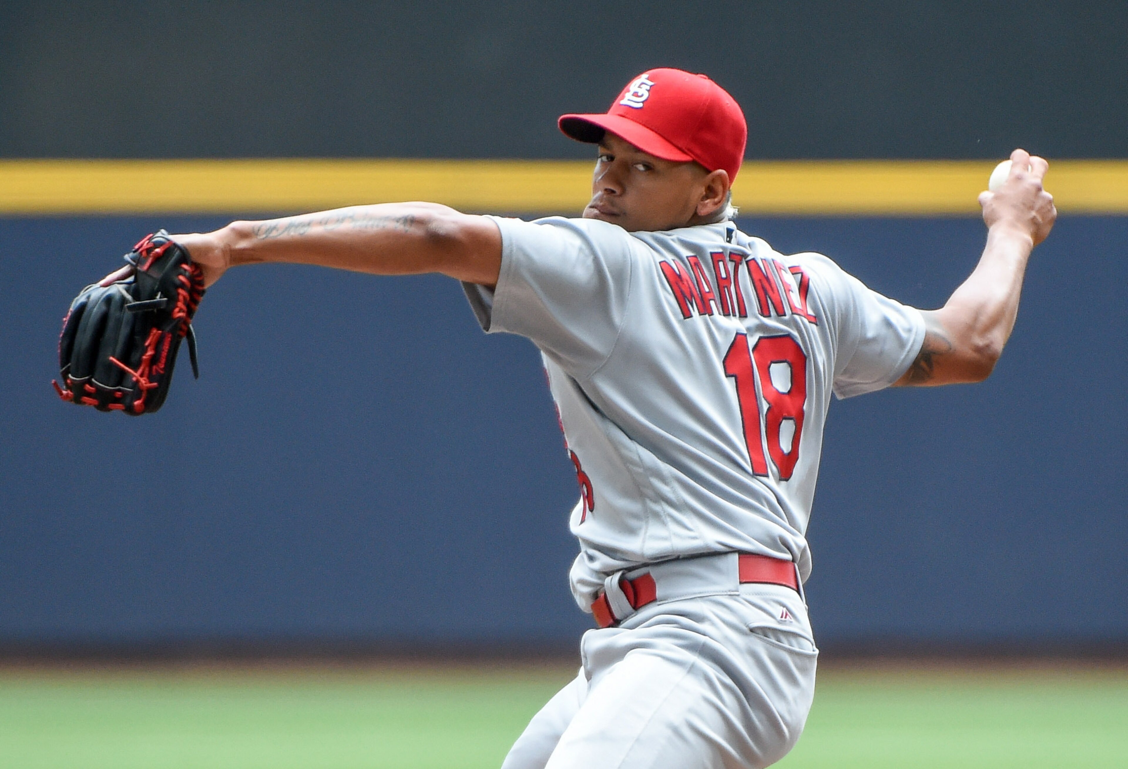 Carlos Martinez will be asked to take over as staff ace once Adam Wainwright is gone. Carlos Martinez will be asked to take over as staff ace once Adam Wainwright is gone.