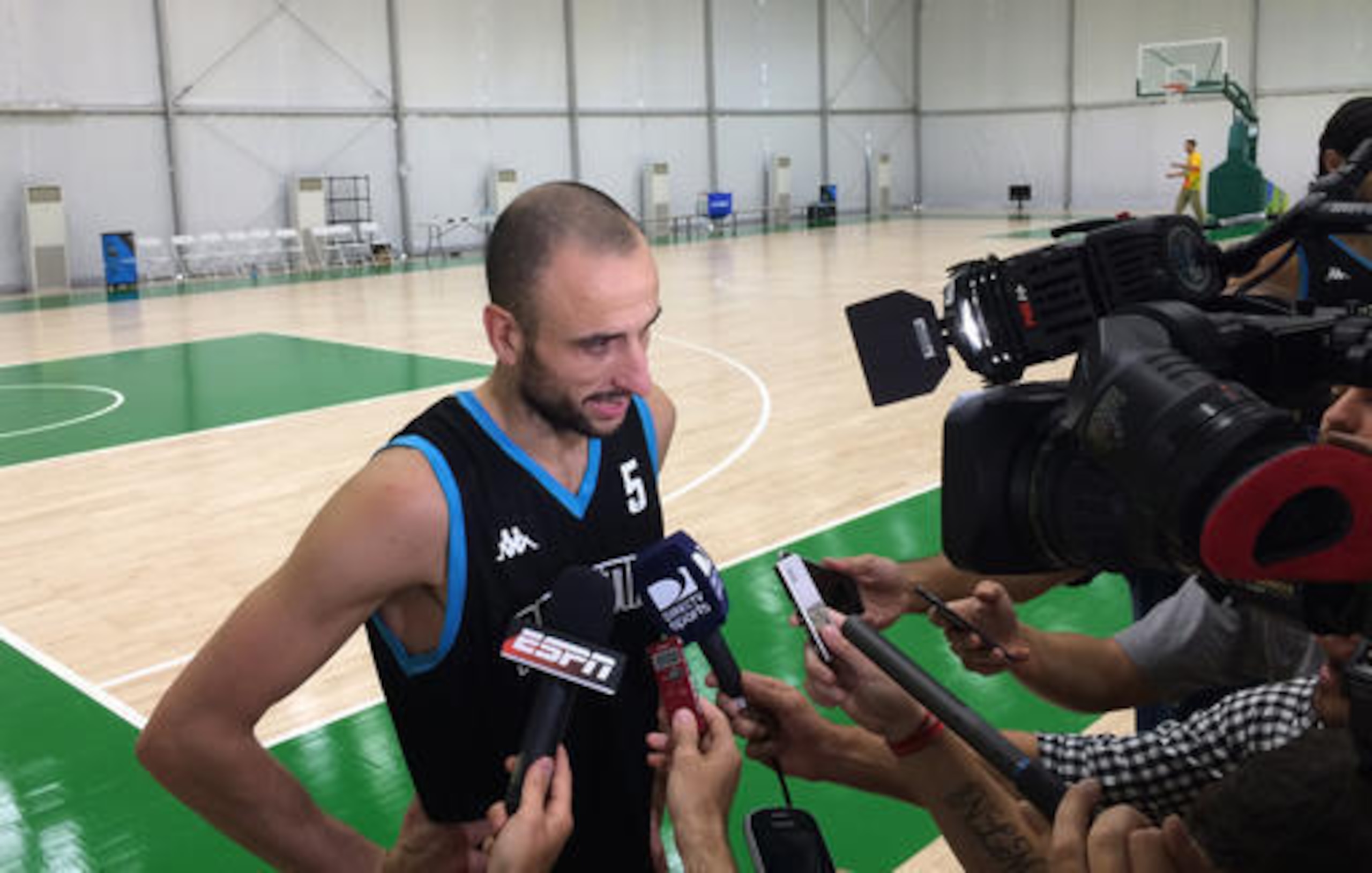 Manu Ginobili will have to carry the load for Argentina.