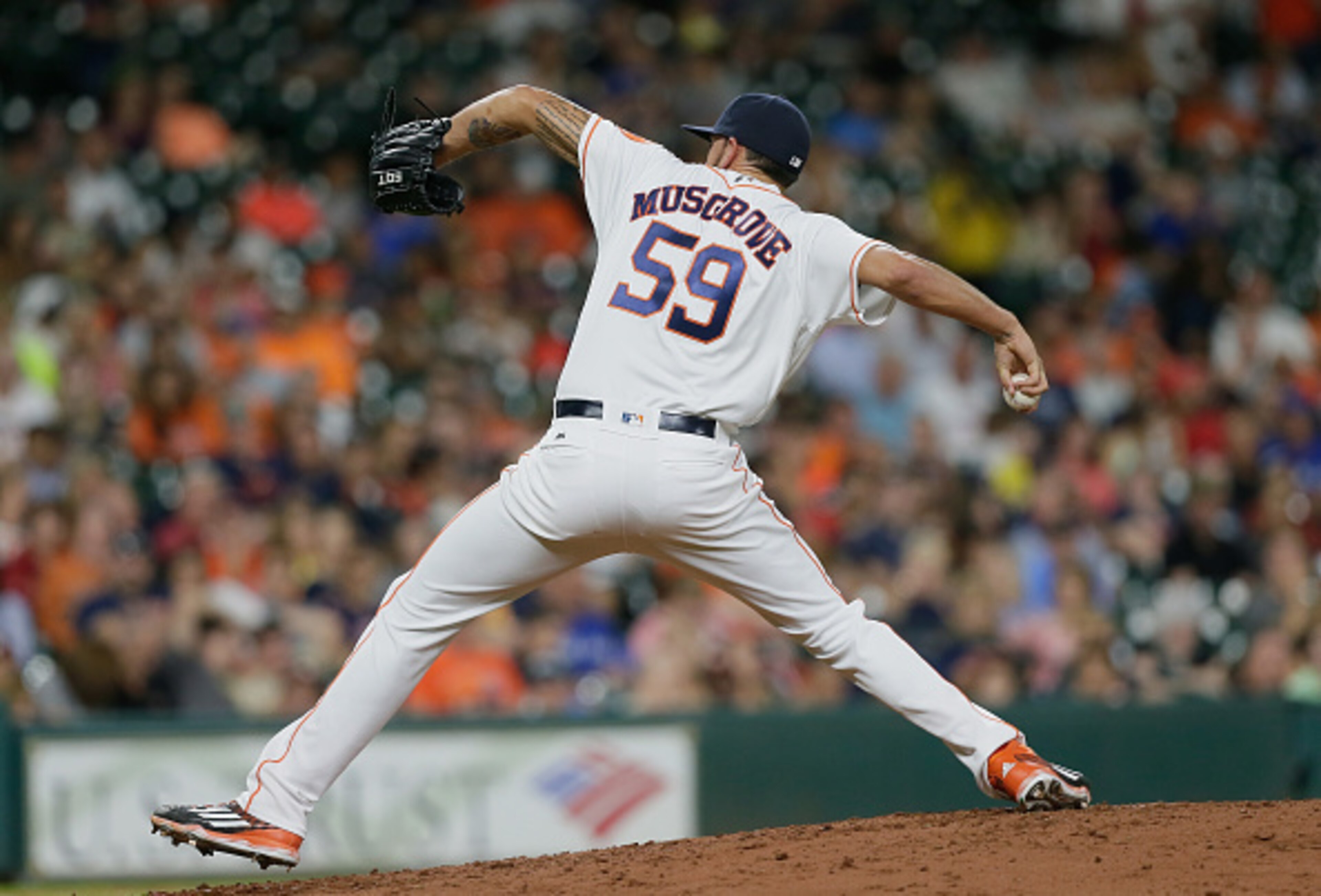 Joe Musgrove quickly found a spot in the Houston Astros rotation. Joe Musgrove quickly found a spot in the Houston Astros rotation.