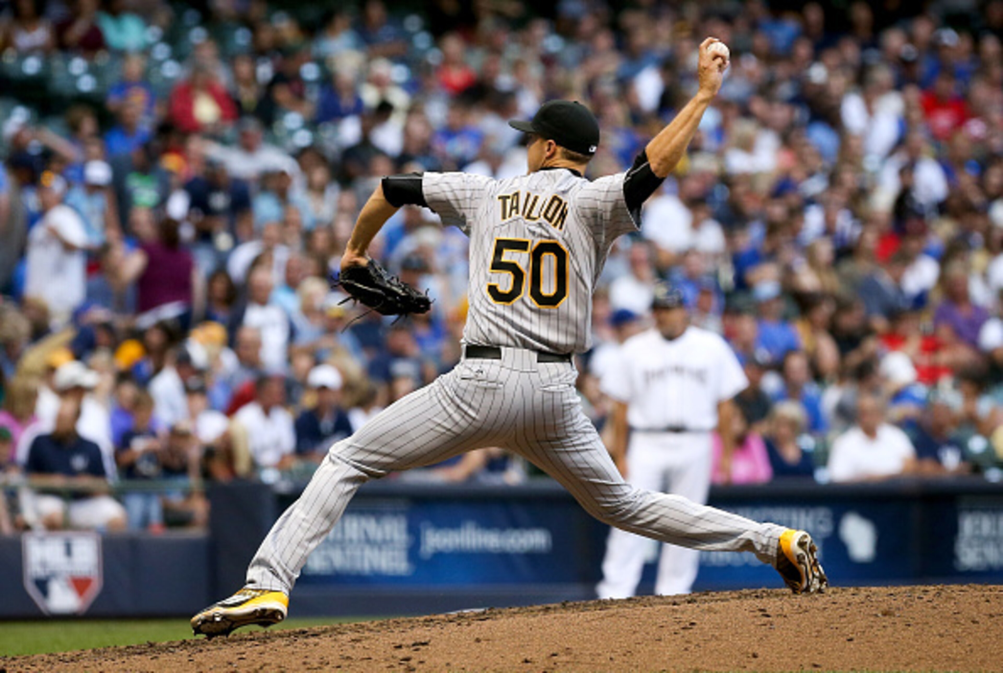 Jameson Taillon has walked six batters in nine MLB starts. Jameson Taillon has walked six batters in nine MLB starts.