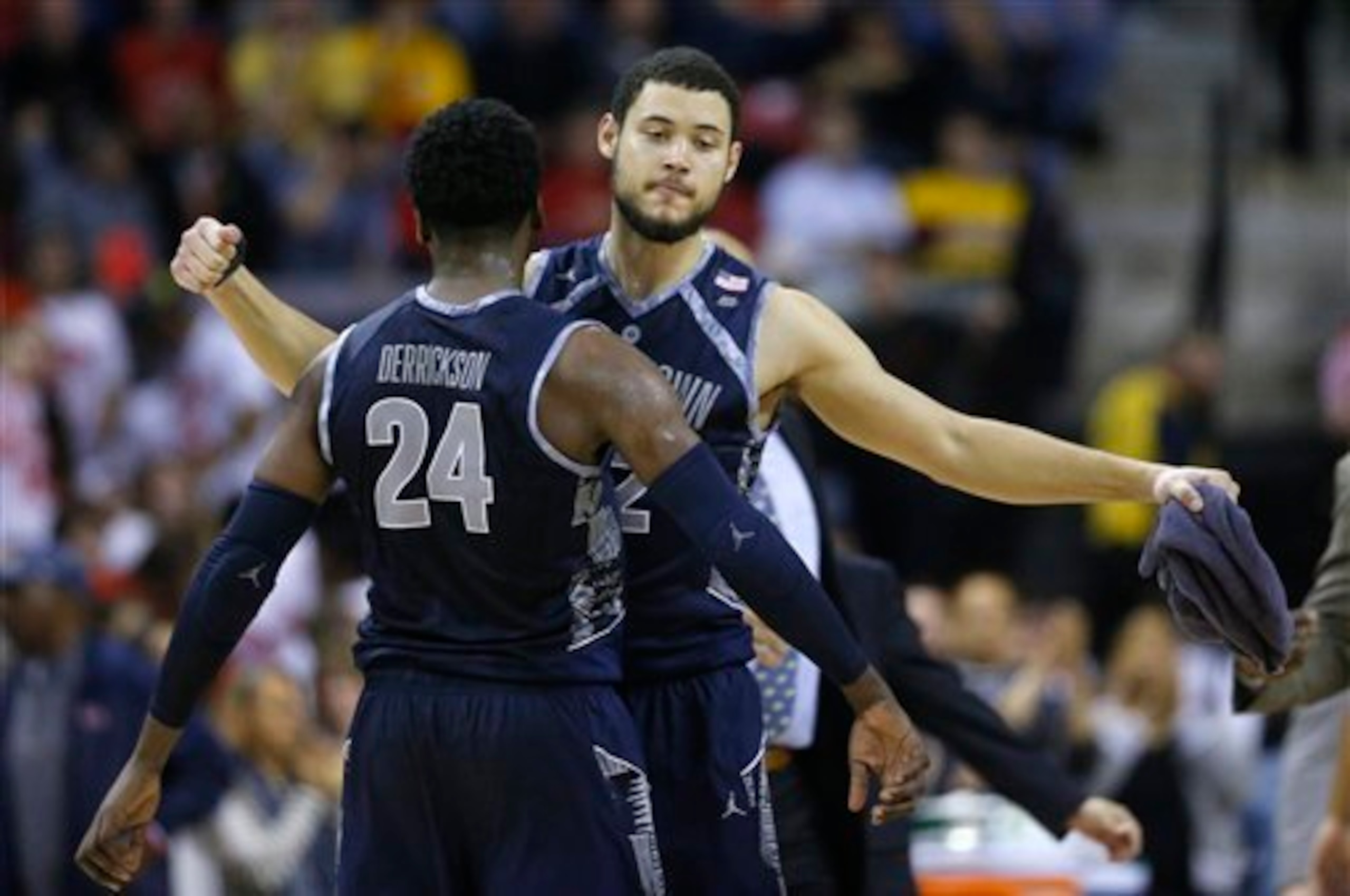 Marcus Derrickson and Bradley Hayes