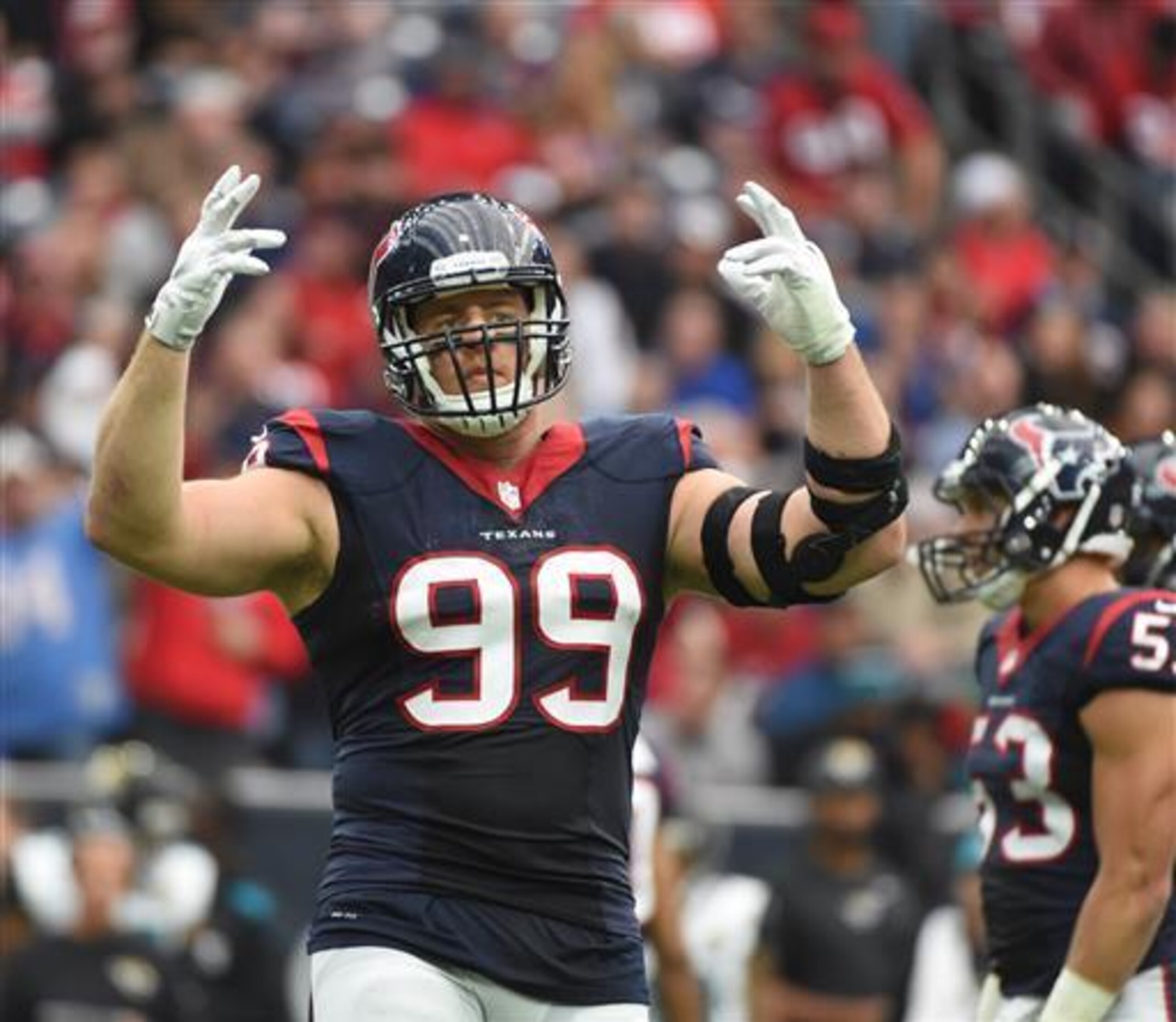 J.J. Watt is not yet the next Lawrence Taylor. J.J. Watt is not yet the next Lawrence Taylor.