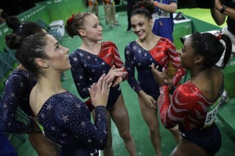 Gymnastics remains one of the more popular sports.