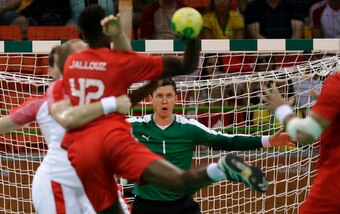 Olympic handball is fun to watch even if you don't know all of the rules.