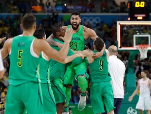 Some of the best basketball players in the world still compete at the Olympics.