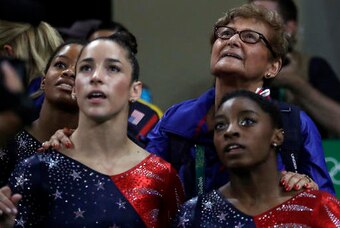 Gymnastics often provide high drama during an Olympics.