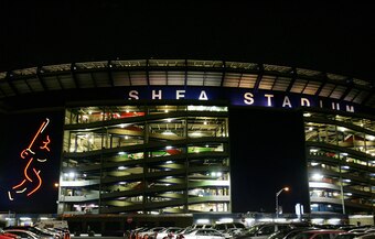 After two seasons playing at the Polo Grounds, the Mets settled into Shea Stadium.
