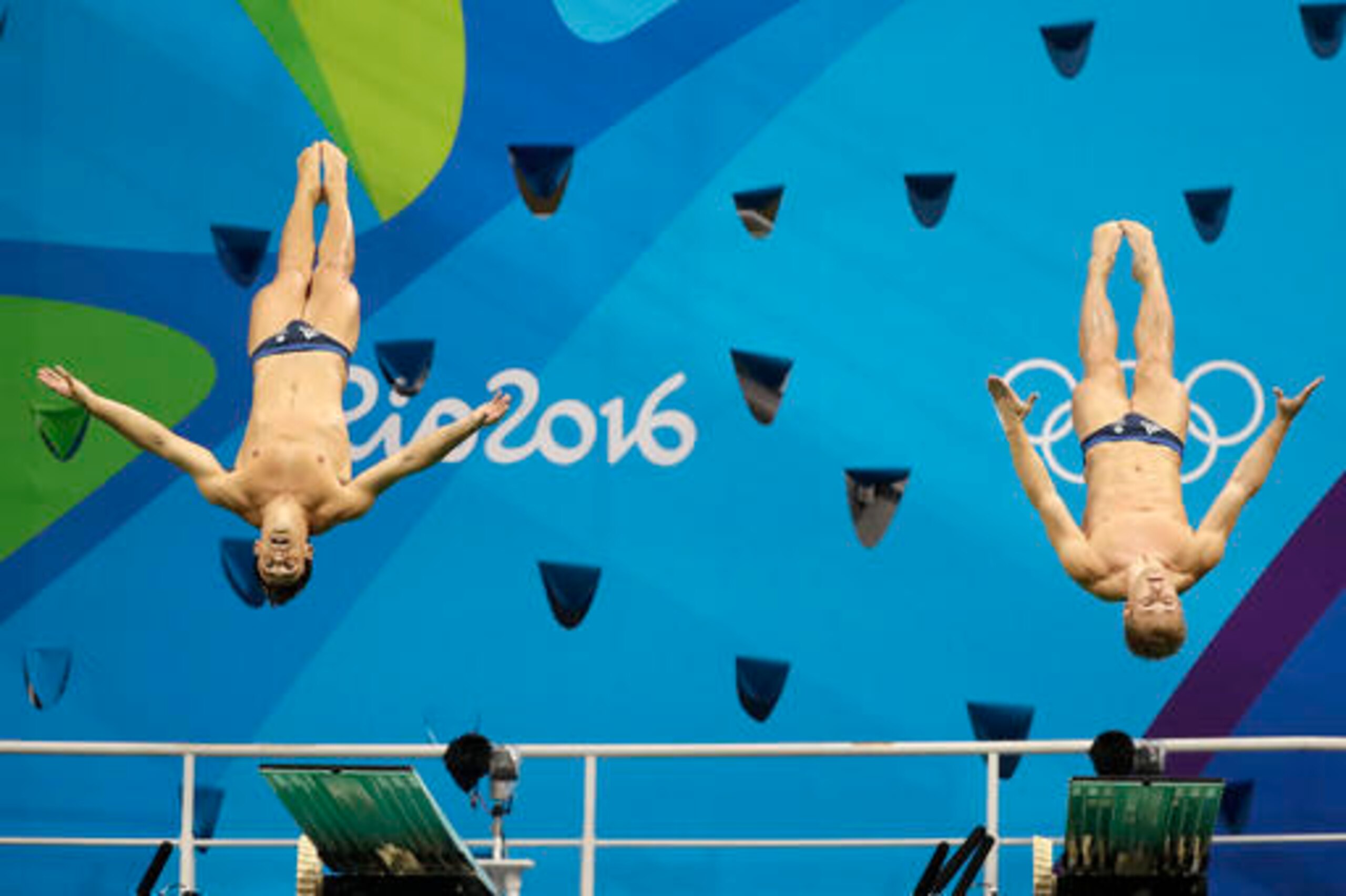 Jack Laugher and Chris Mears of Great Britain