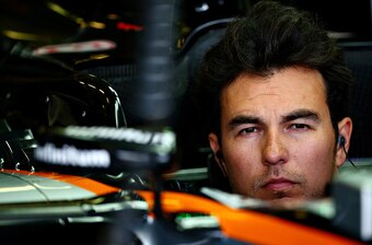Force India's Sergio Perez