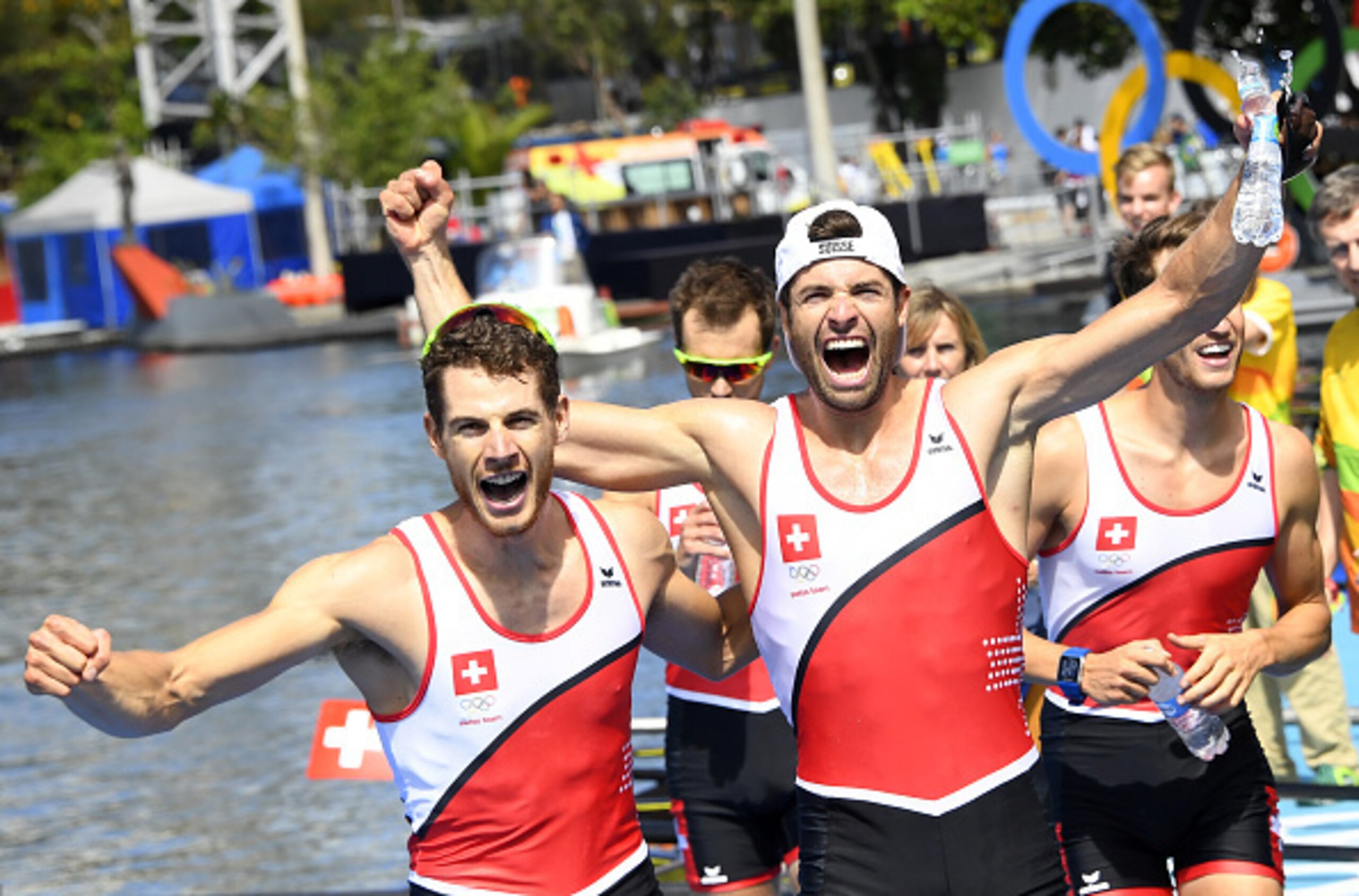 Switzerland's gold-medal team