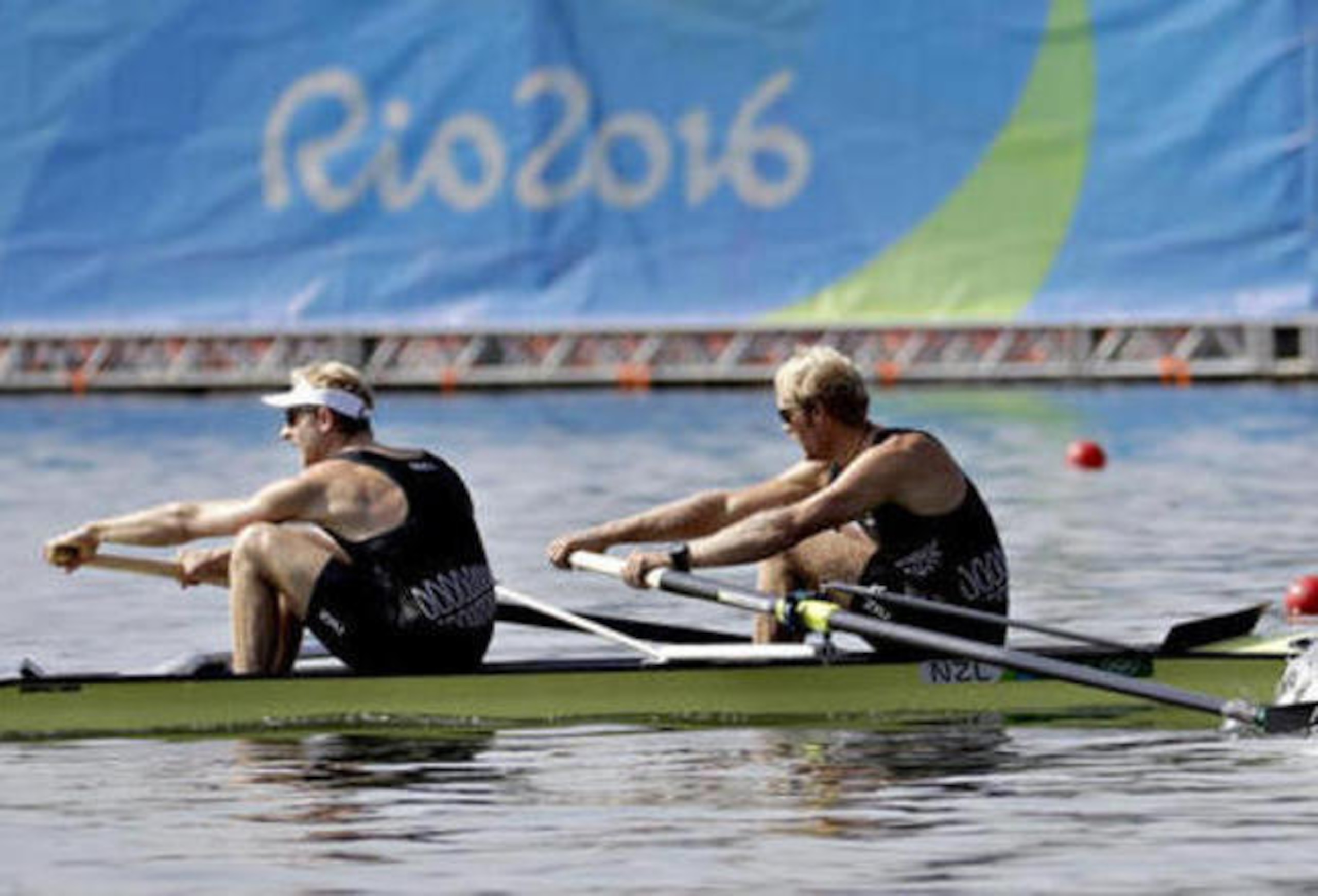 Pair: two rowers, two oars.