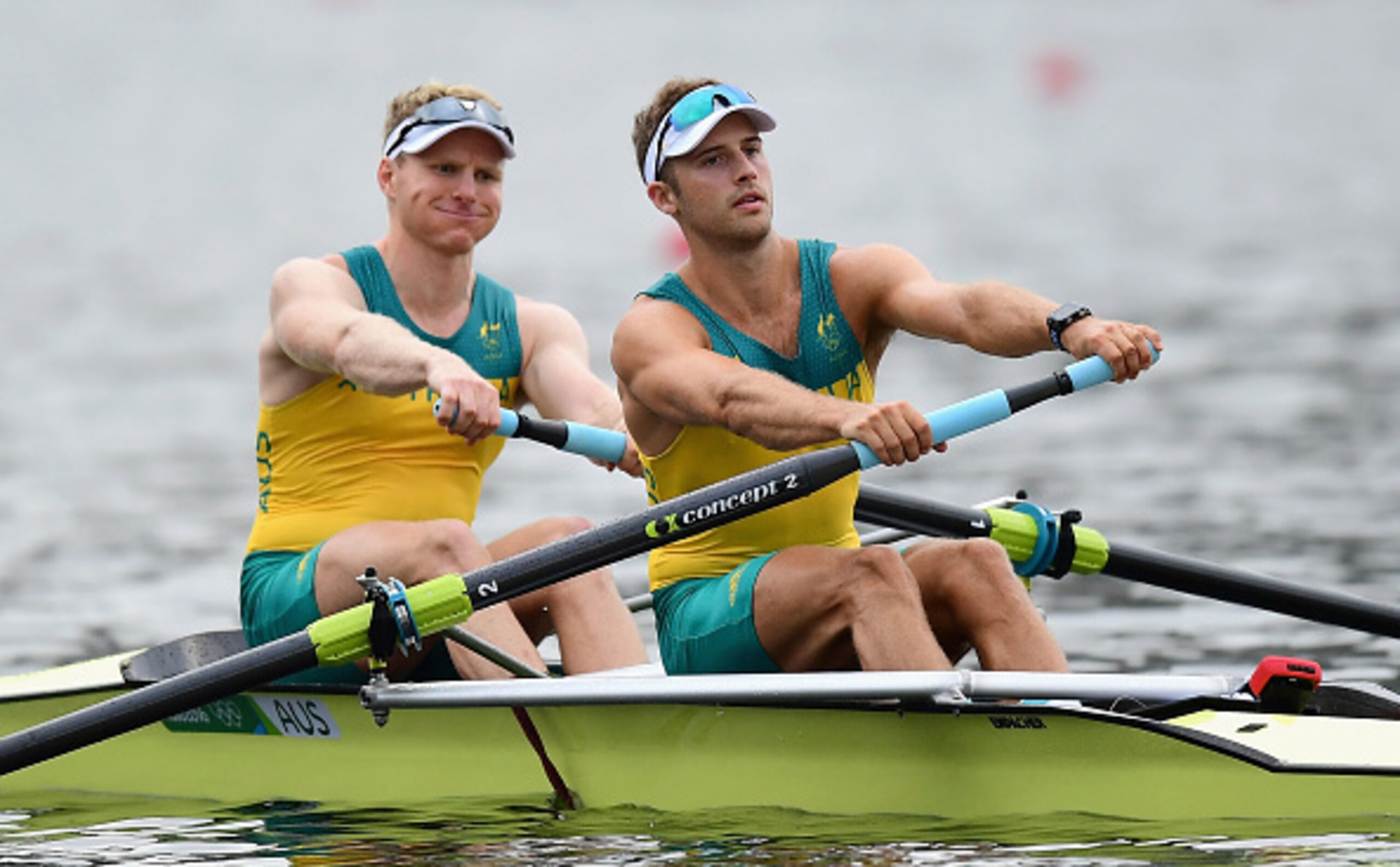 Australia's Alex Lloyd and Spencer Turrin