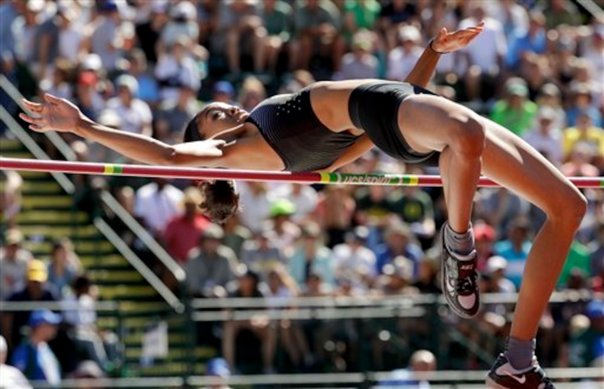 Vashti Cunningham has high pressure away from sports. Vashti Cunningham has high pressure away from sports.