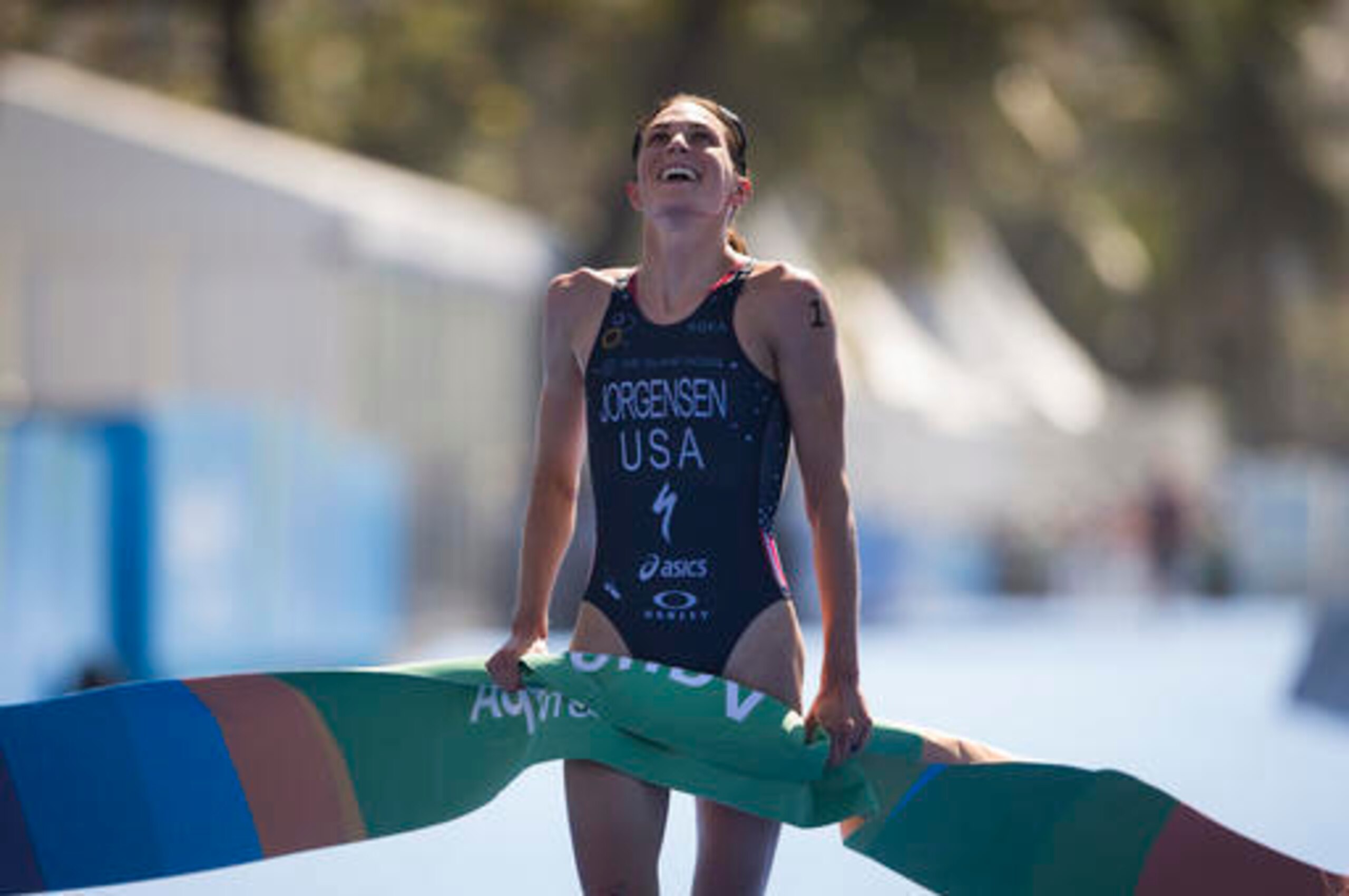 Gwen Jorgensen is one of the best off-field stories of the Olympics. Gwen Jorgensen is one of the best off-field stories of the Olympics.
