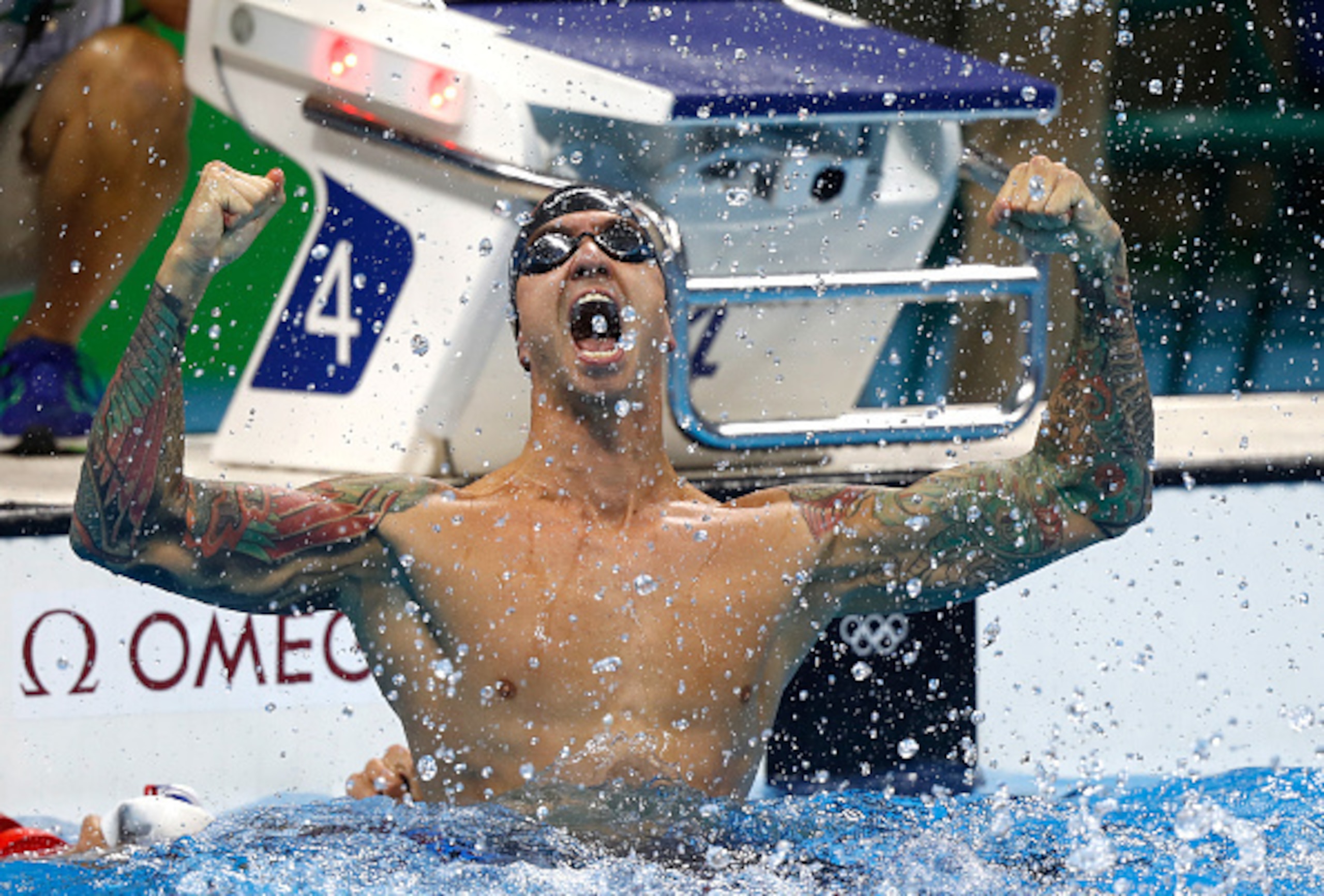 It took 16 years, but Anthony Ervin is once again an Olympic champion.