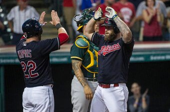 Jason Kipnis and Mike Napoli
