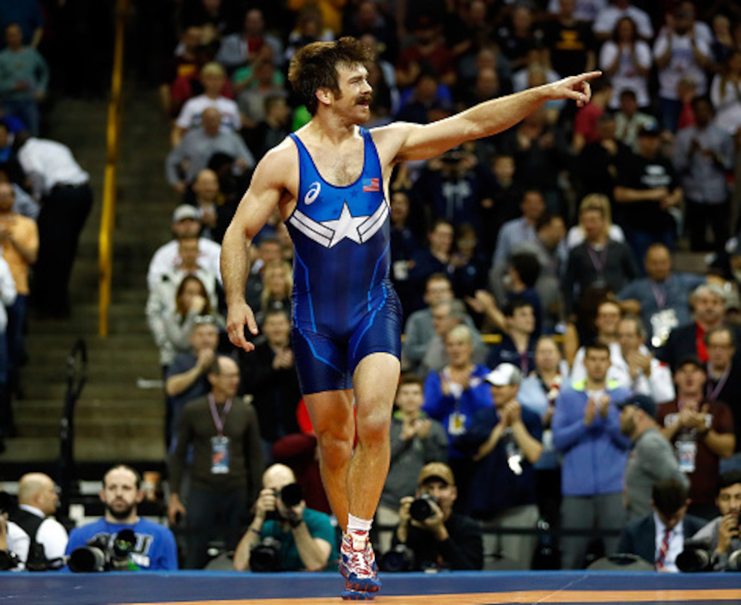 Andy Bisek. Fear the stache.