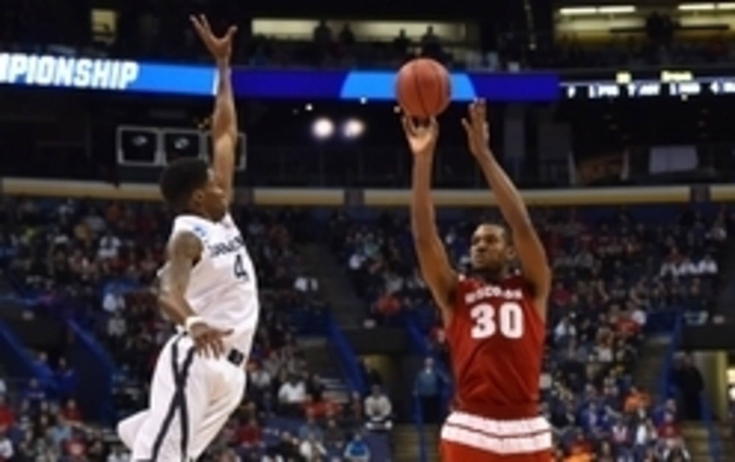 Good luck getting a clean look around Edmond Sumner.