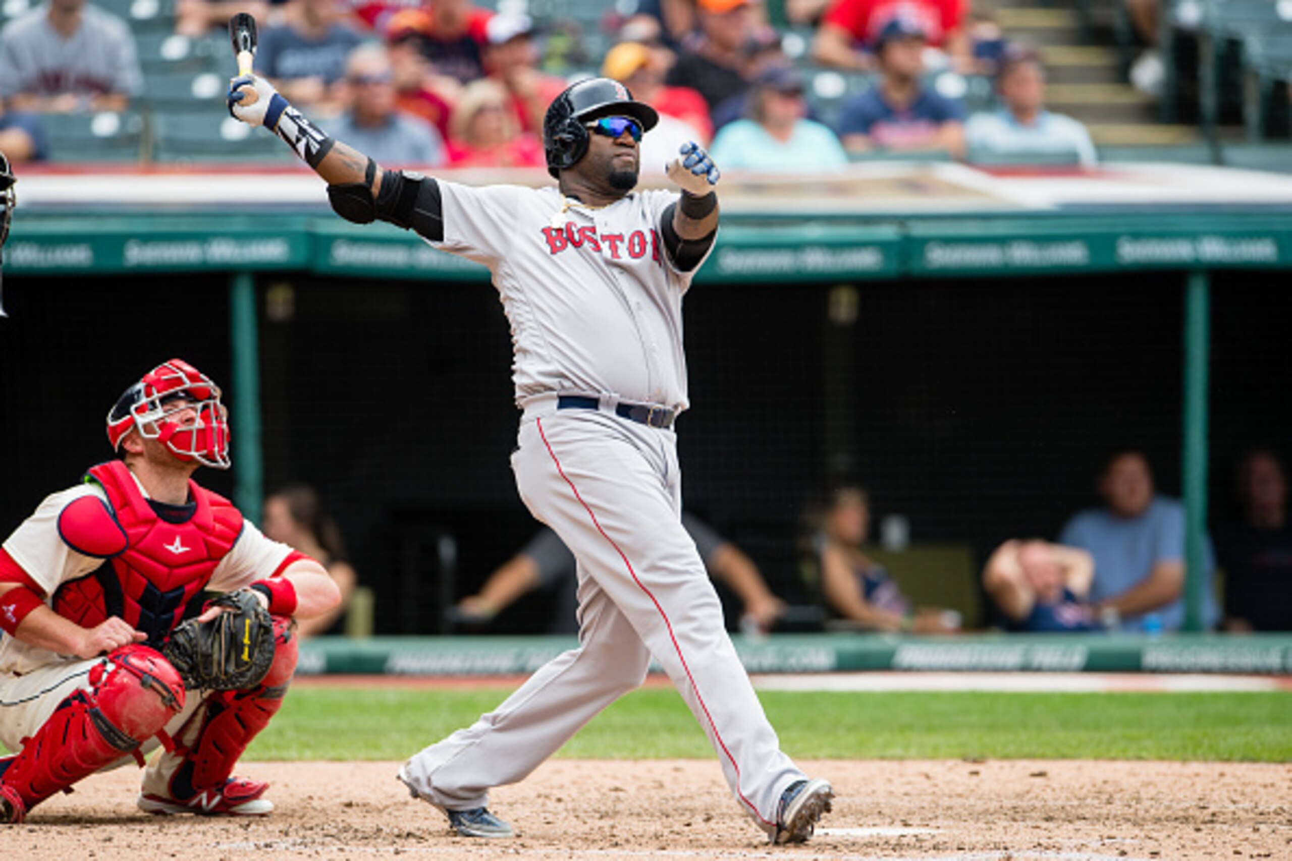 David Ortiz can move two spots up on the homer leaderboard before retiring.
