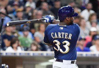 Chris Carter may once again partake in an offense striking out a record amount.