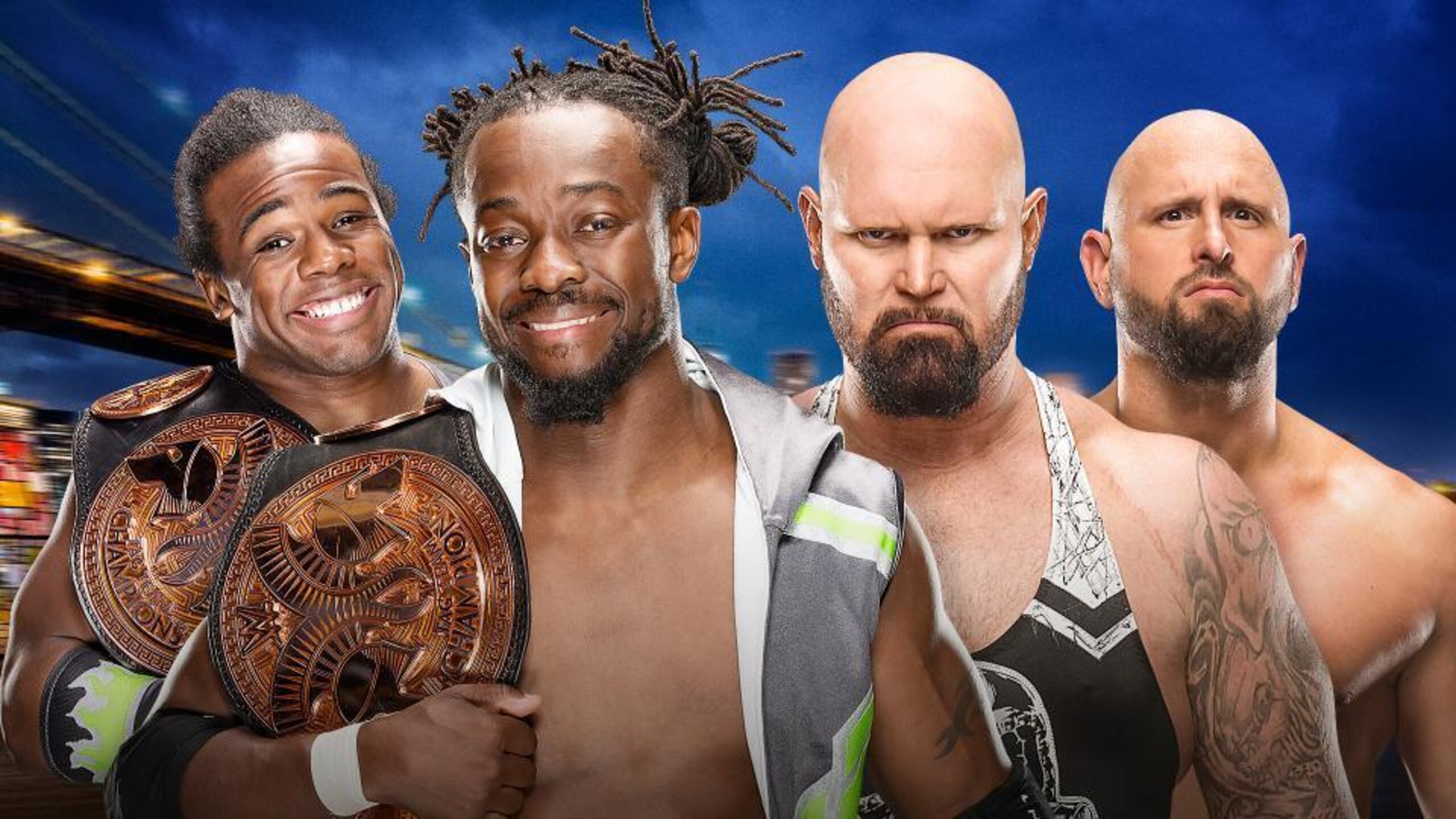 WWE Tag Team Champions The New Day vs. The Club