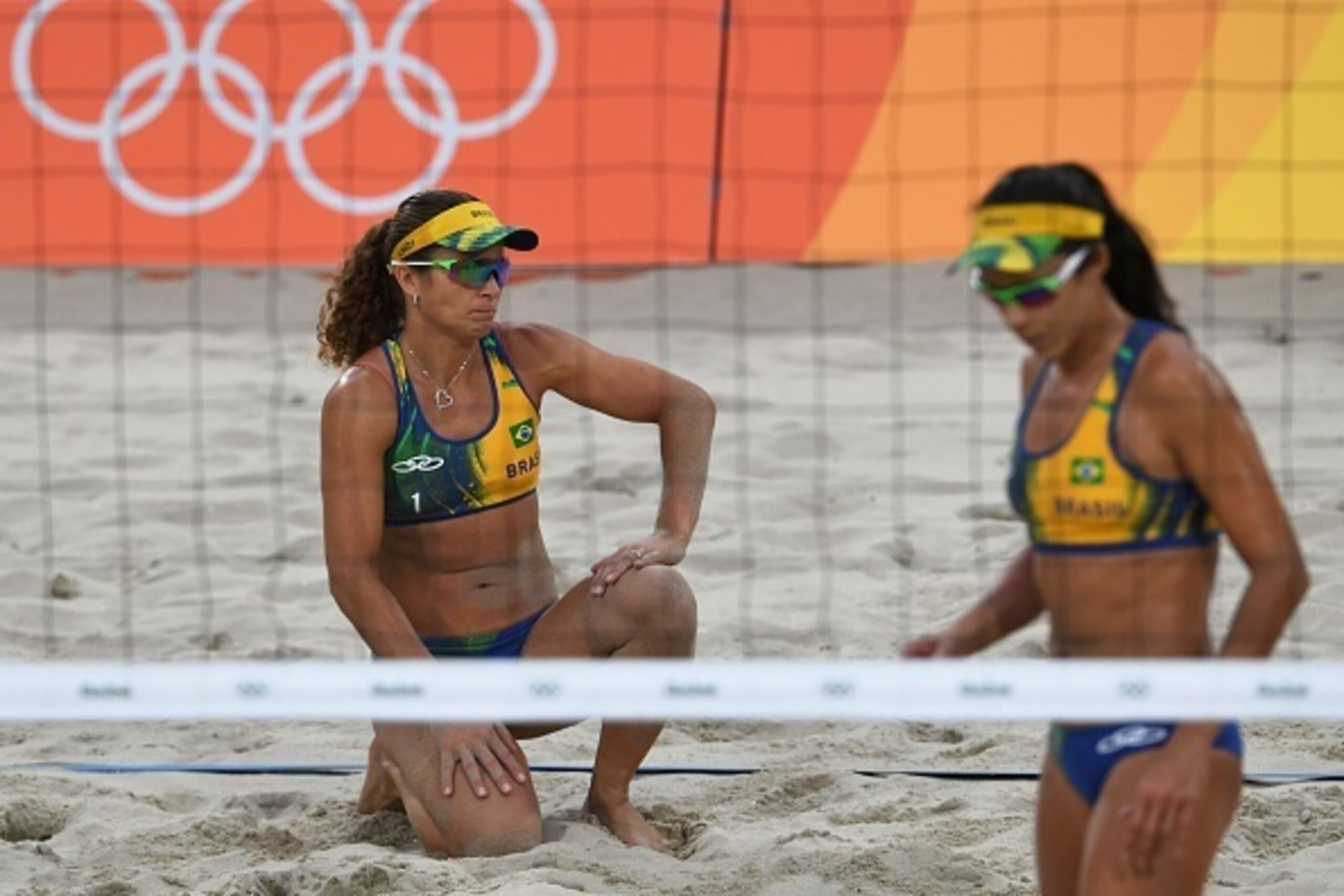 Larissa and Talita couldn't make it into the finals.