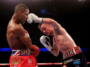 Frankie Gavin made his ring return in Leeds, England, on July 30.