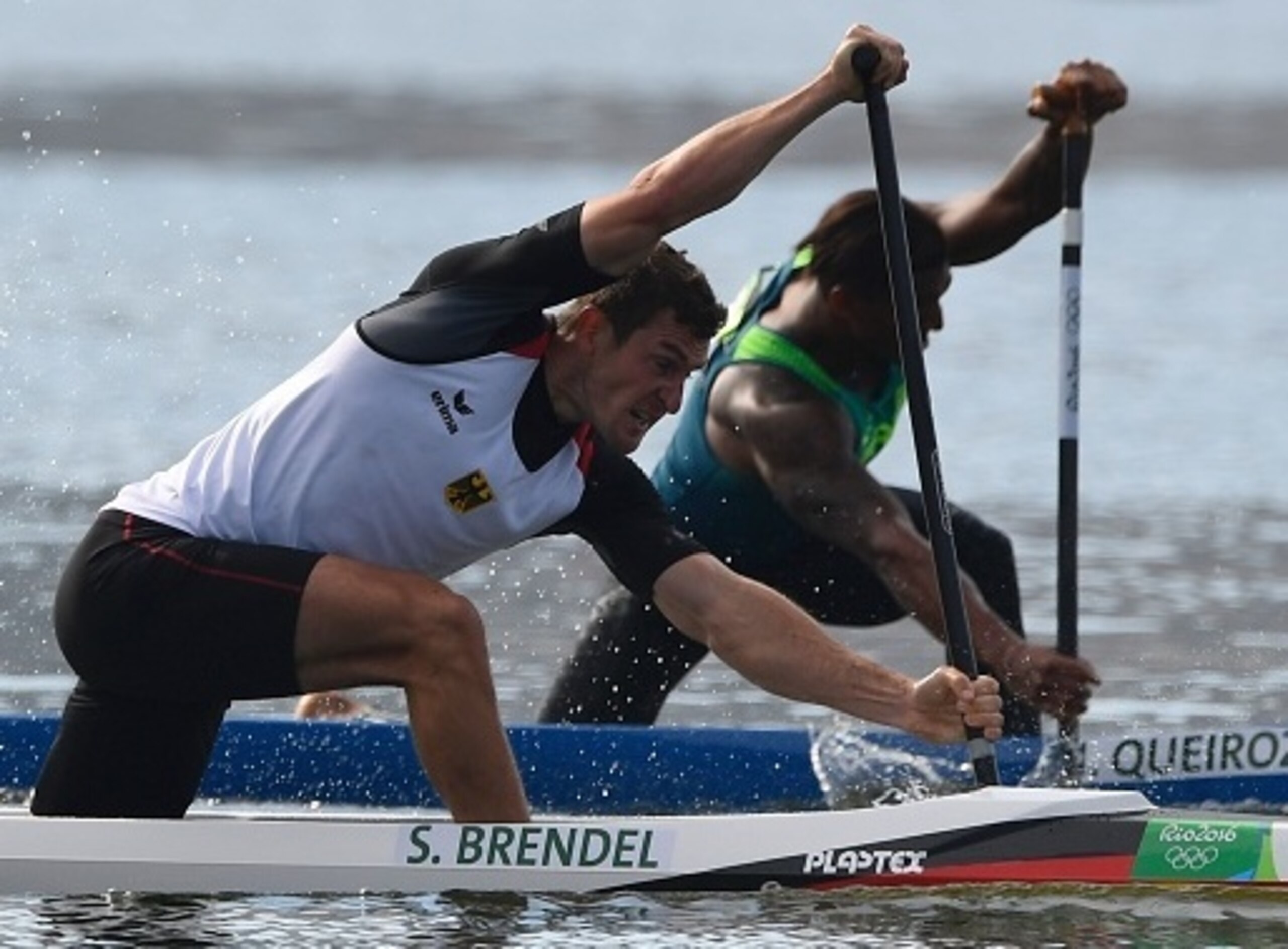 This time, Isaquias Queiroz dos Santos doesn't even have to deal with Sebastian Brendel. This time, Isaquias Queiroz dos Santos doesn't even have to deal with Sebastian Brendel.