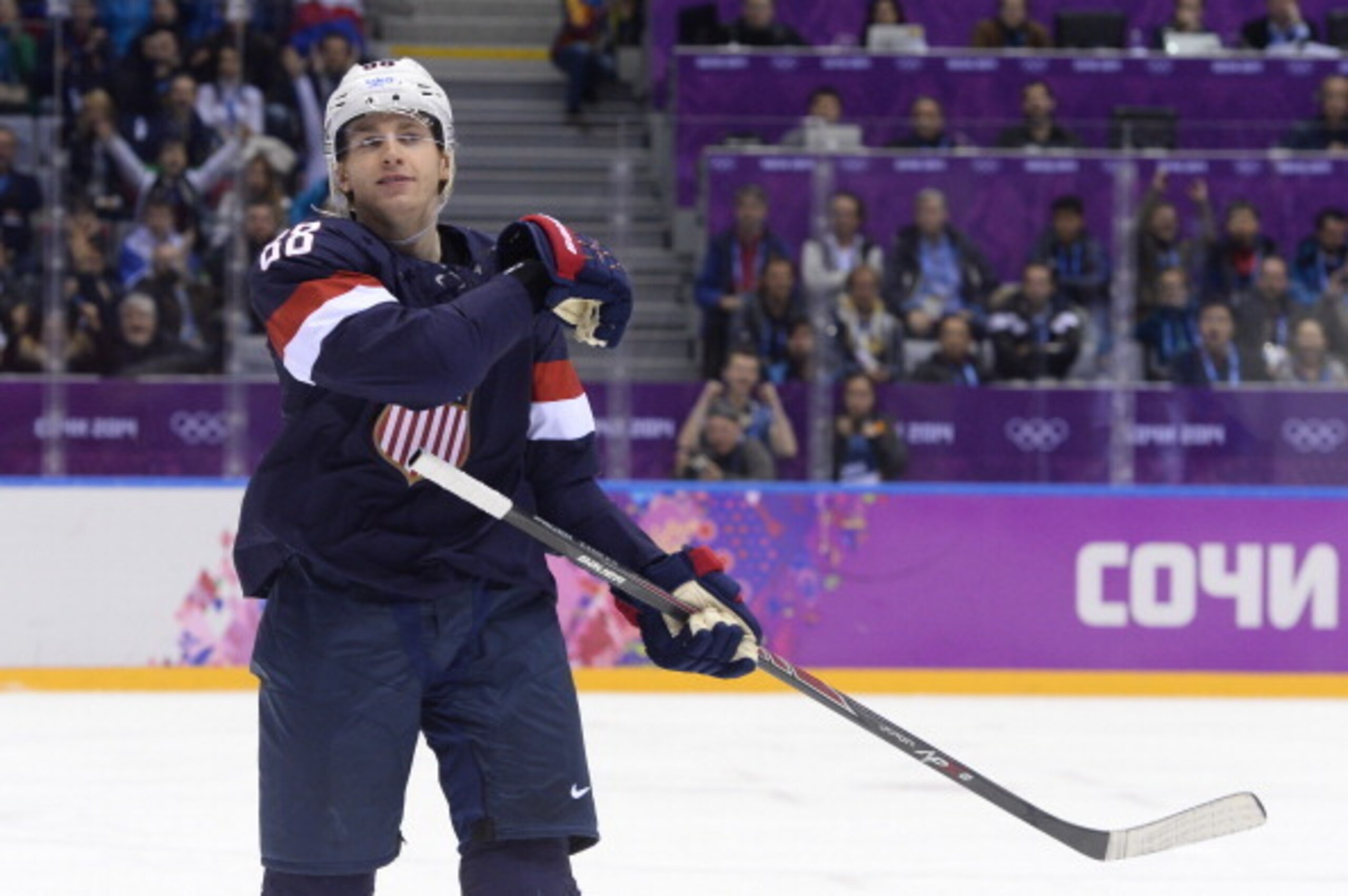 Patrick Kane will hope to get the Americans back in the international winner's circle. Patrick Kane will hope to get the Americans back in the international winner's circle.