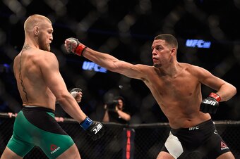 Nate Diaz (right)
