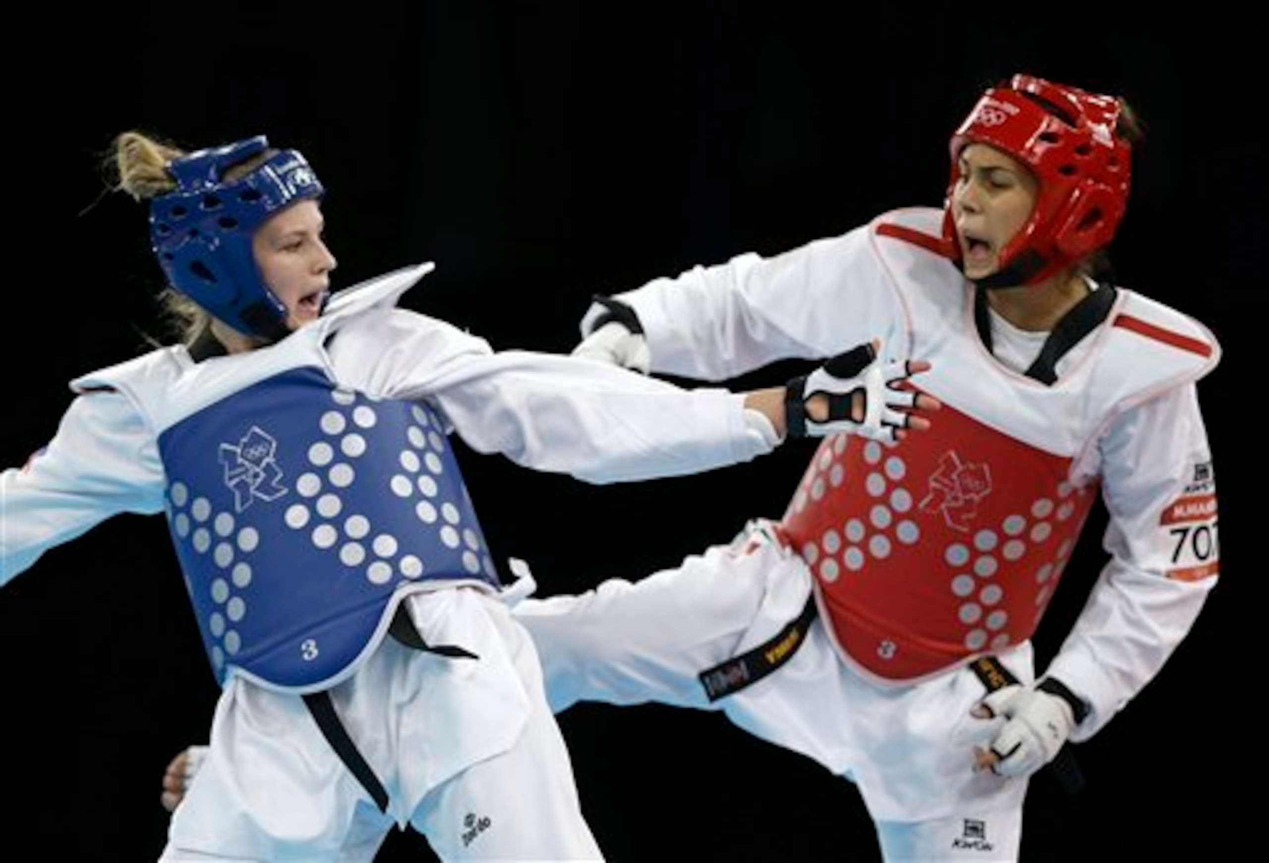 Milica Mandic (right) won gold in 2012.