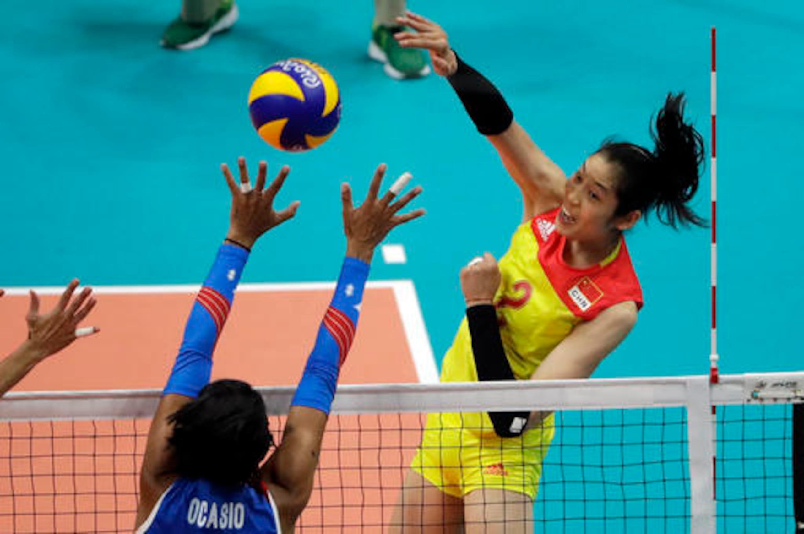 China's Zhu Ting has been unstoppable this week.