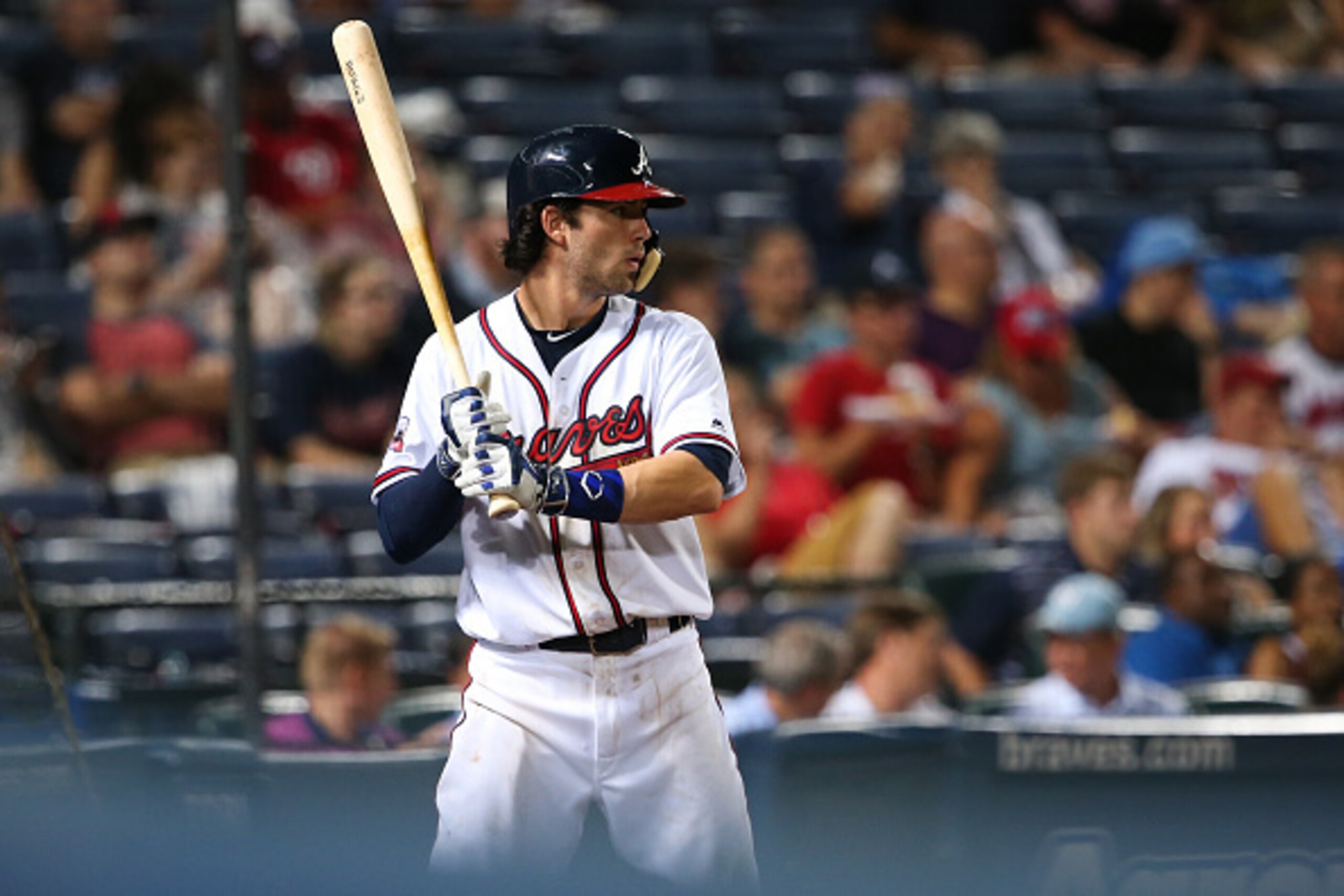 Dansby Swanson, last year's No. 1 overall pick, made his MLB debut sooner than expected.