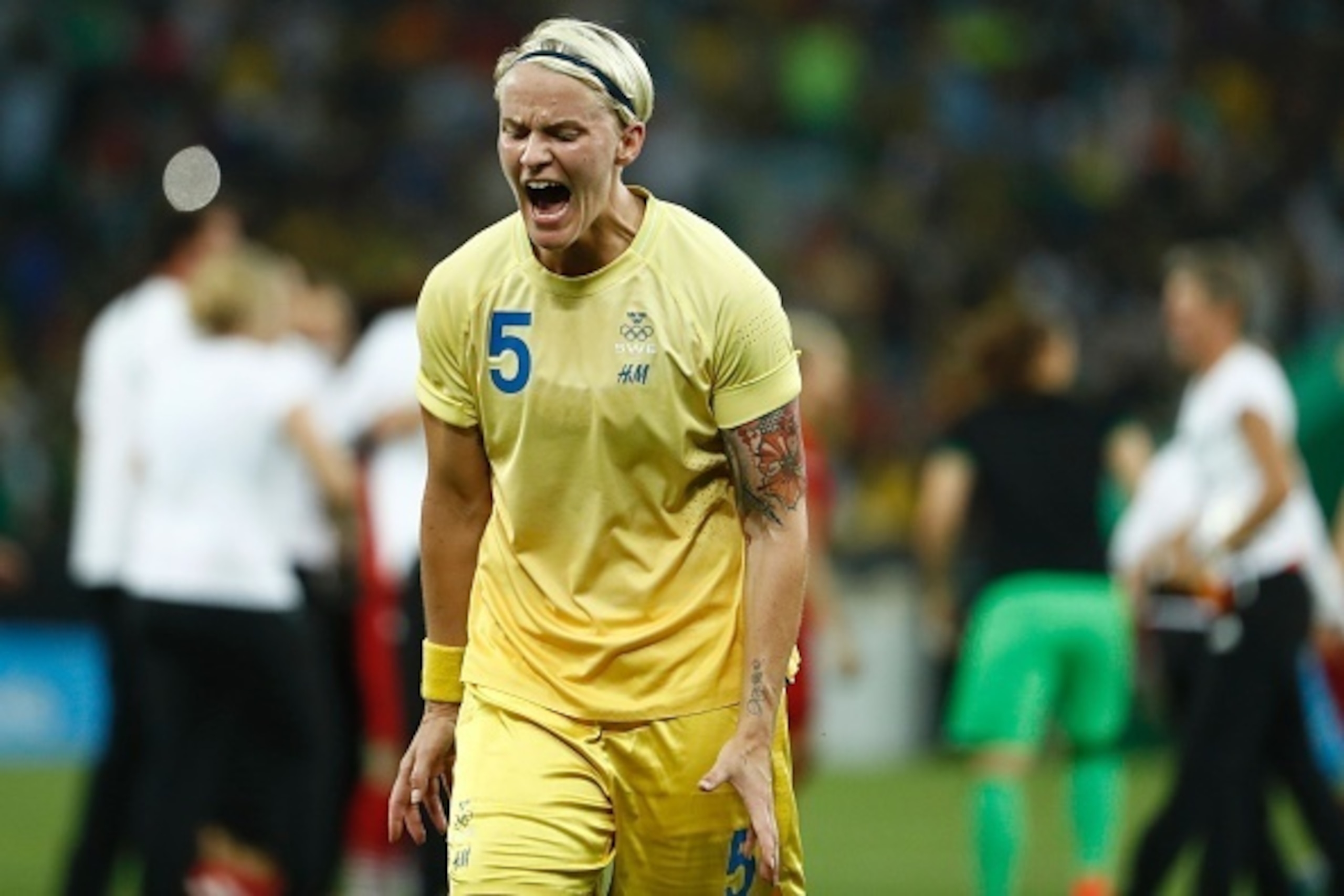 Nilla Fischer was great in the knockout stages.